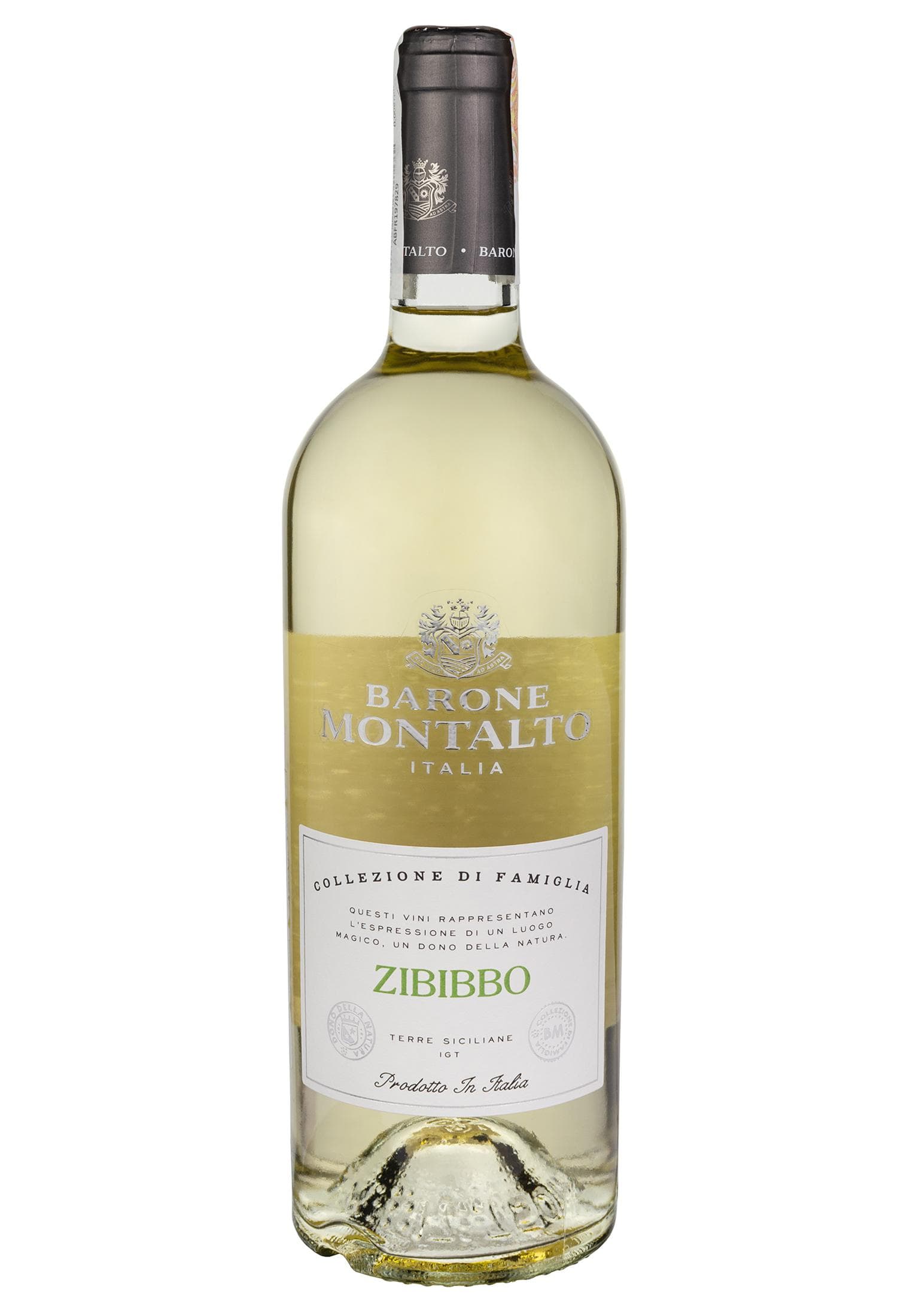 Barone Montalto Zibibbo Collezione di Famiglia IGP Біле Напівсухе 0.75 л - зображення 1