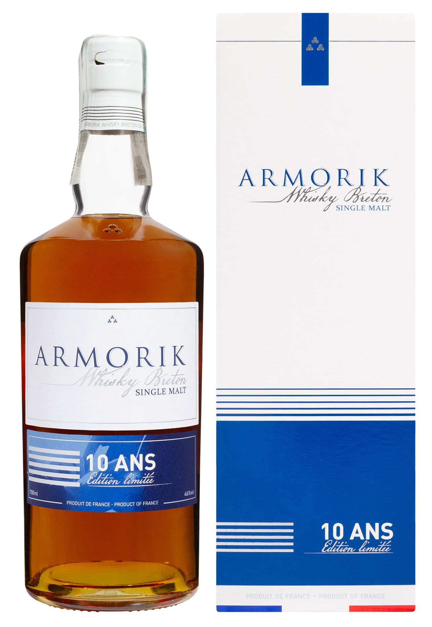 Віскі Armorik 10 Ans Single Malt в коробці 0.7 л - зображення 1
