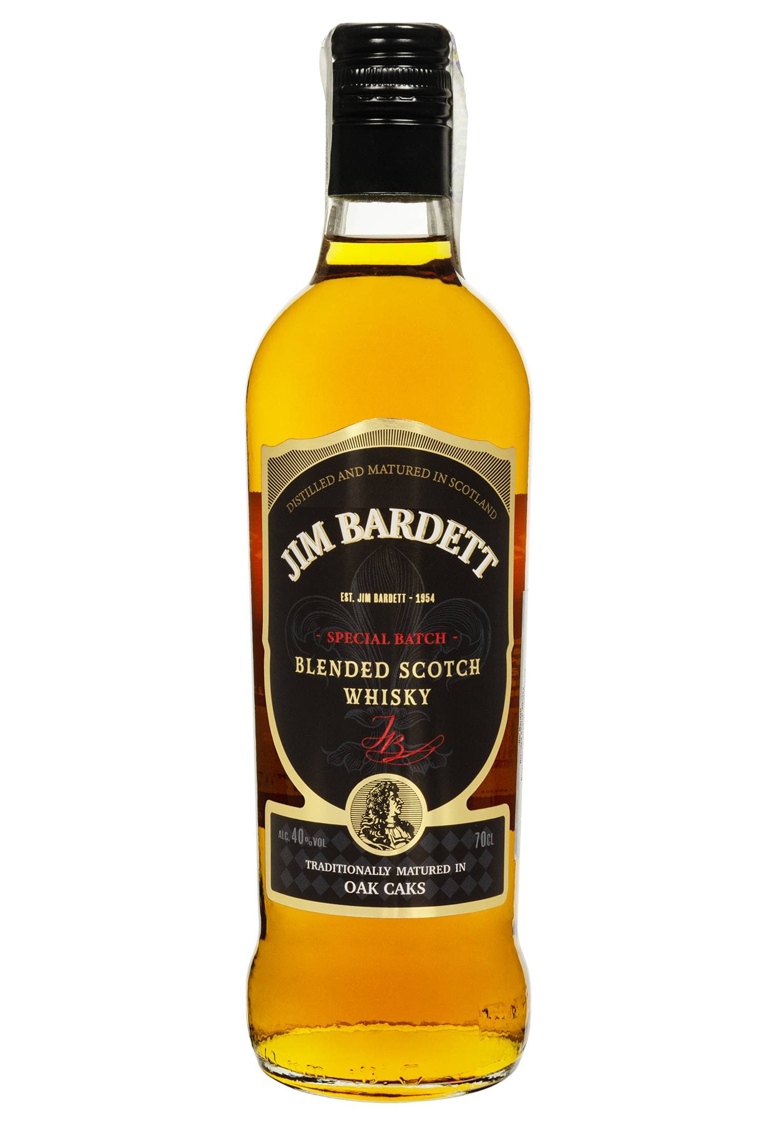 Віскі Jim Bardett Scotch Blended 0.7 л - зображення 1