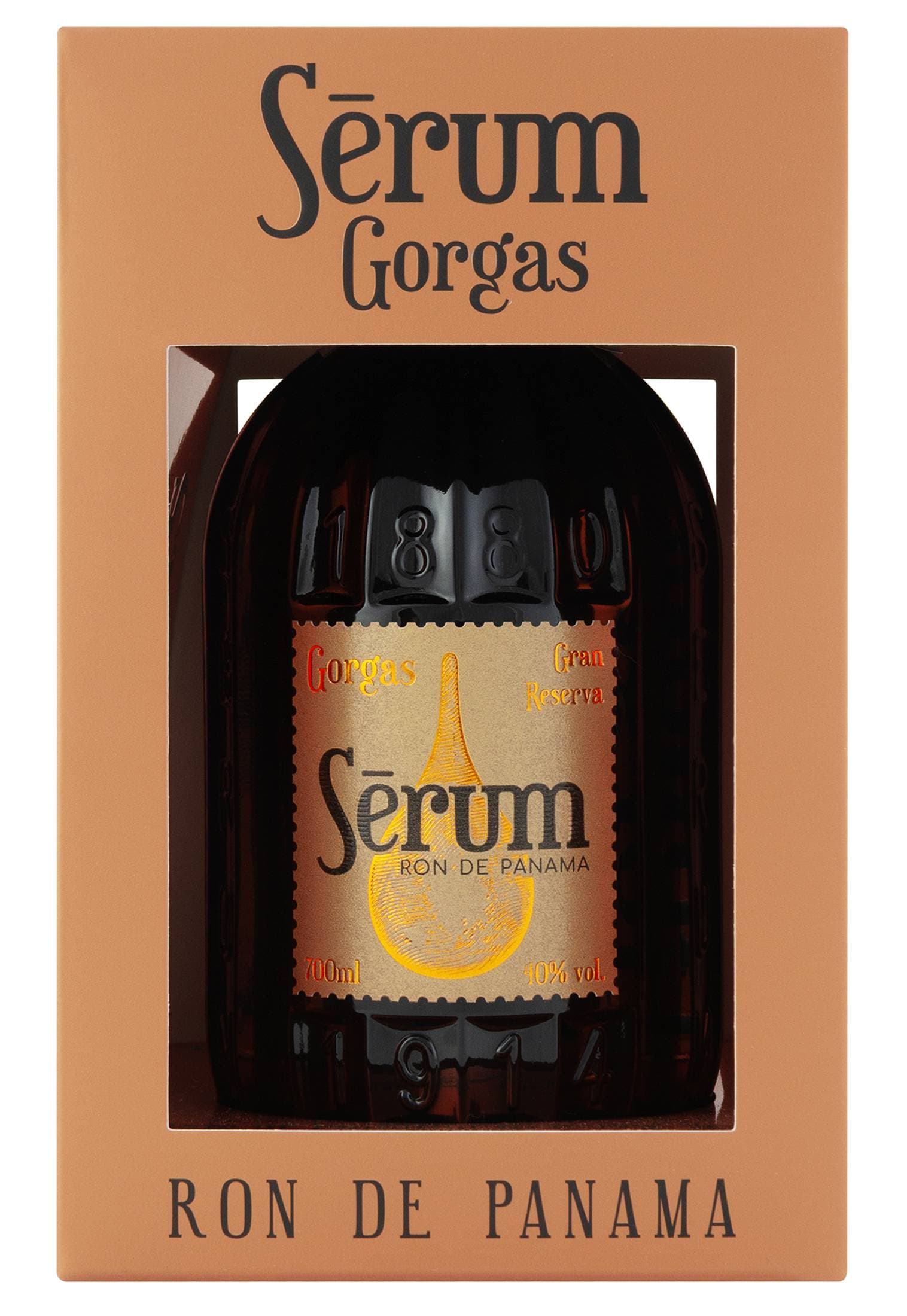 Ром Serum Gorgas Gran Reserva в коробці 0.7 л - зображення 1