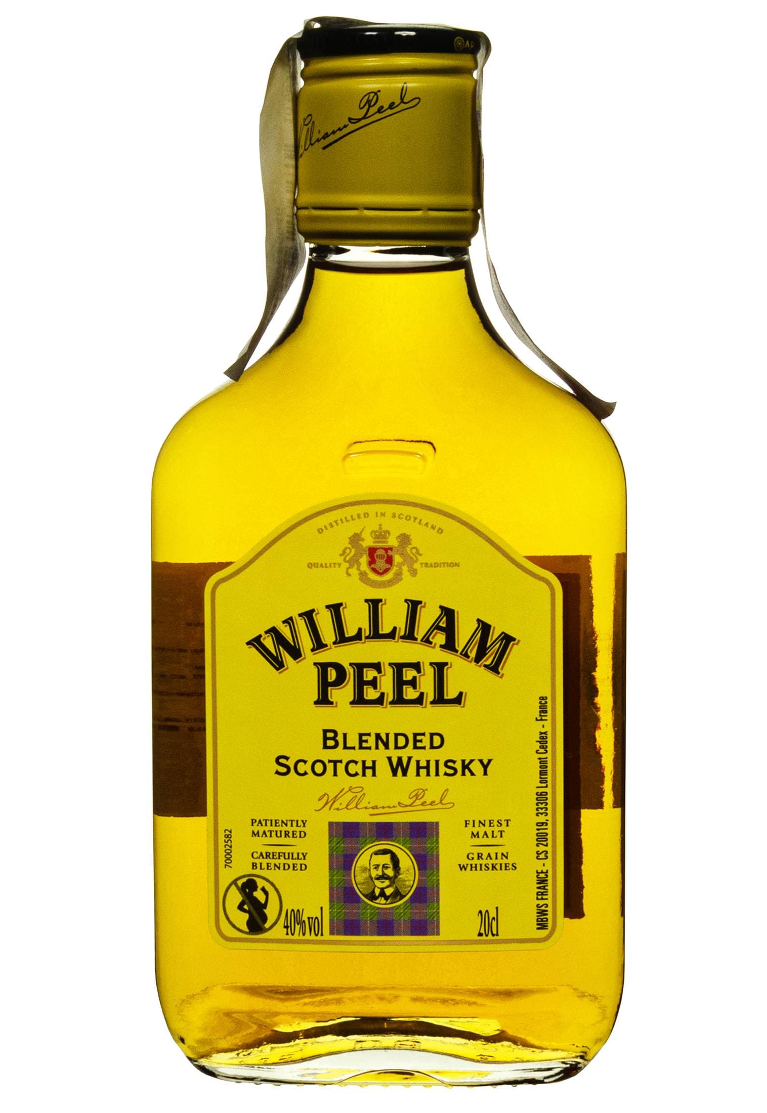 Віскі William Peel Blended Scotch 0.2 л - зображення 1