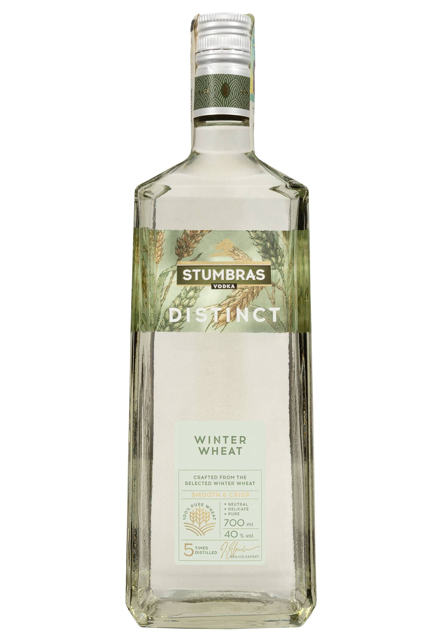 Горілка Stumbras Winter Wheat 0.7 л - зображення 1