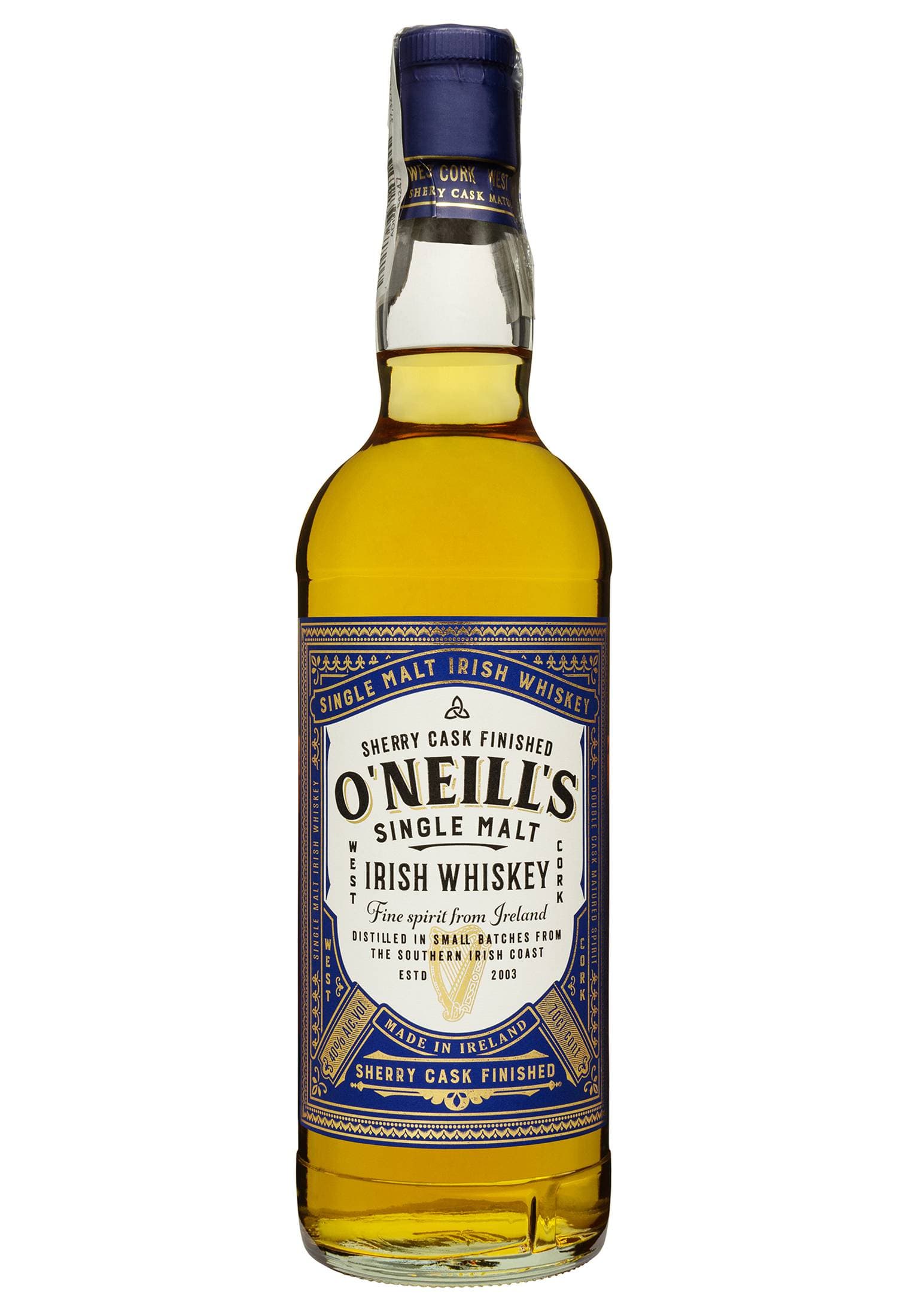 Віскі O'Neills Single Malt Sherry Cask Finished 0.7 л - зображення 1