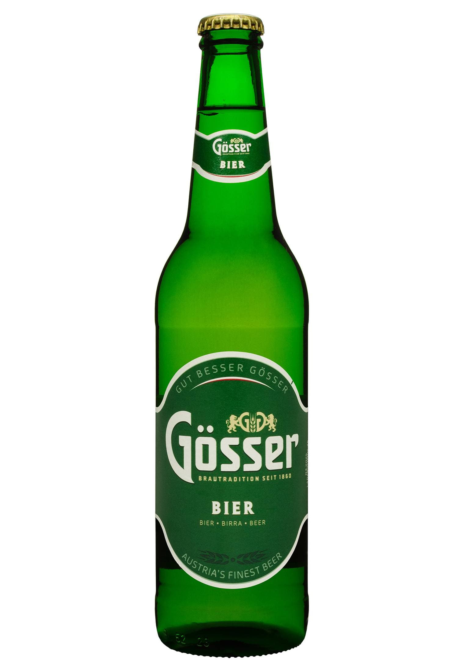 Пиво Gosser світле фільтр. пастериз. скло 0.5 л - зображення 1