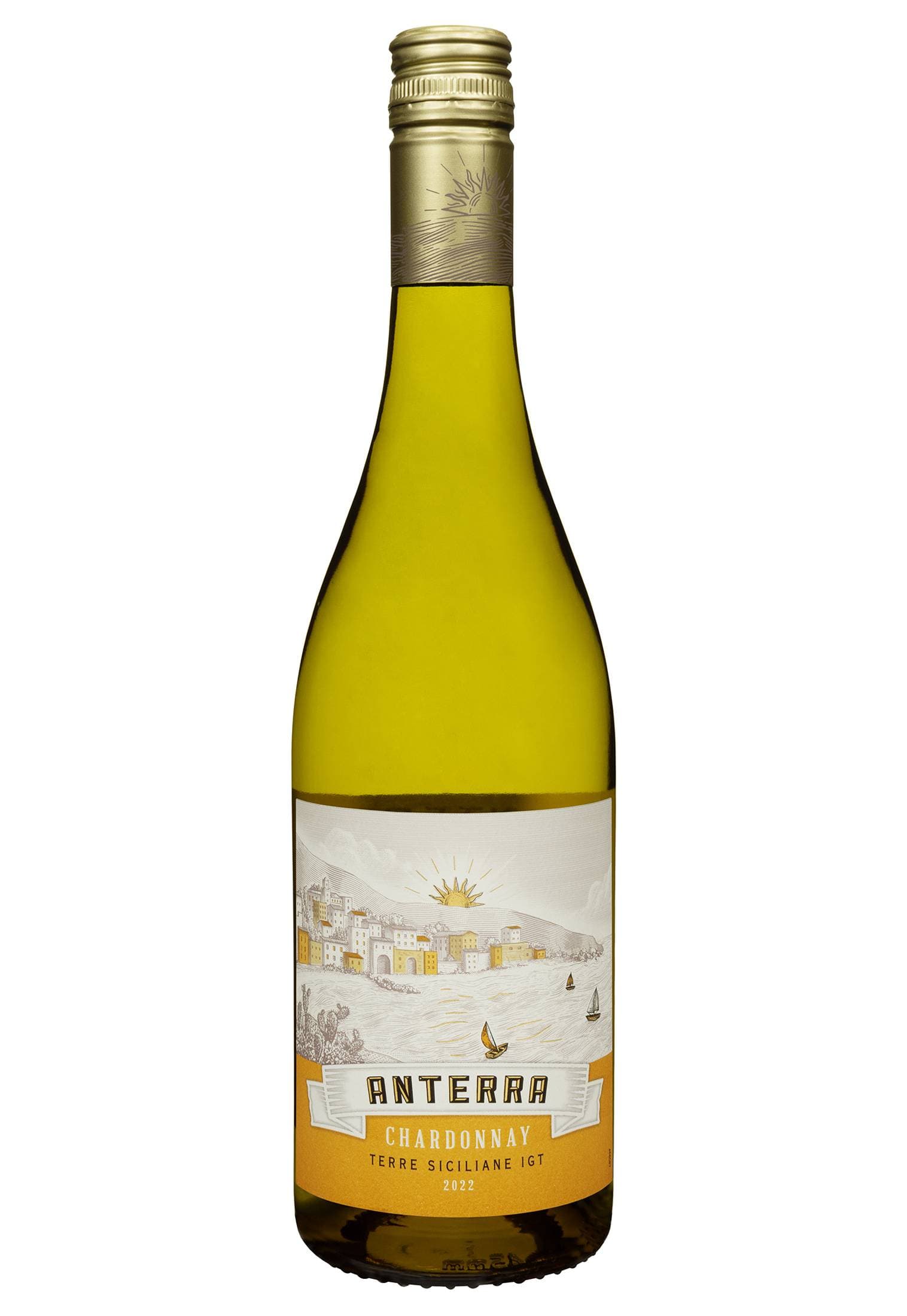 Anterra Chardonnay Terre Siciliane IGT Біле Сухе 0.75 л - зображення 1