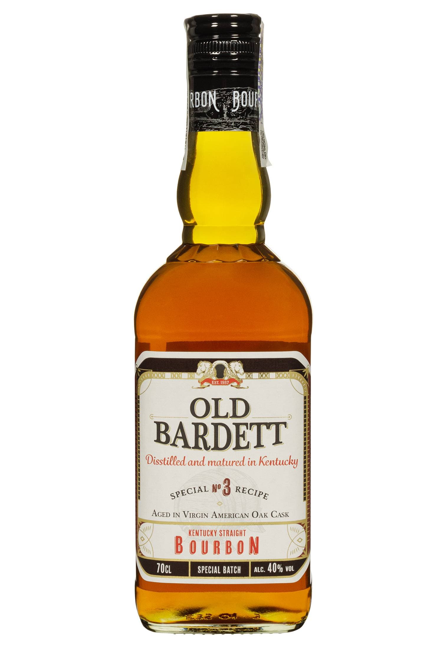 Віскі Bourbon Old Bardett 0.7 л - зображення 1