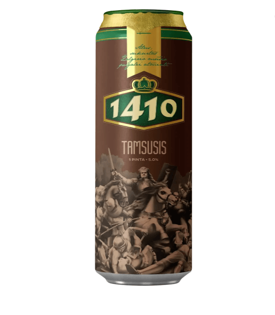 Пиво 1410 темне з/б 0.568 л - зображення 1
