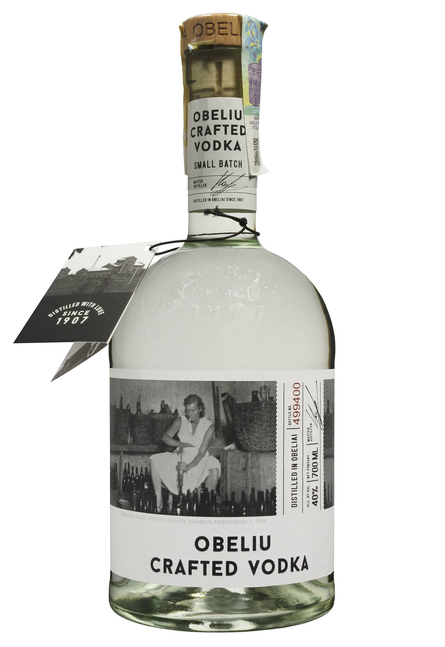Горілка Obeliu Crafted 0.7 л - зображення 1