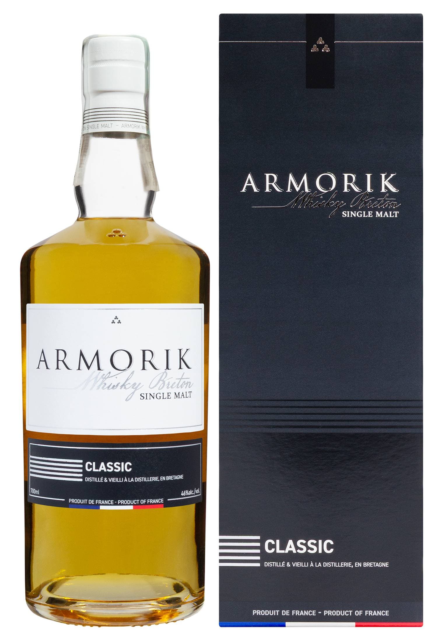 Віскі Armorik Classic Single Malt в коробці 0.7 л - зображення 1