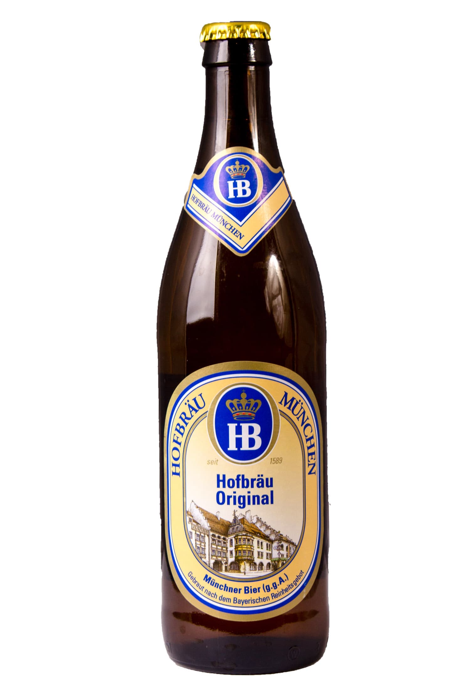 Пиво Hofbrau Original Munchen 5.1% світле 0.5 л - зображення 1