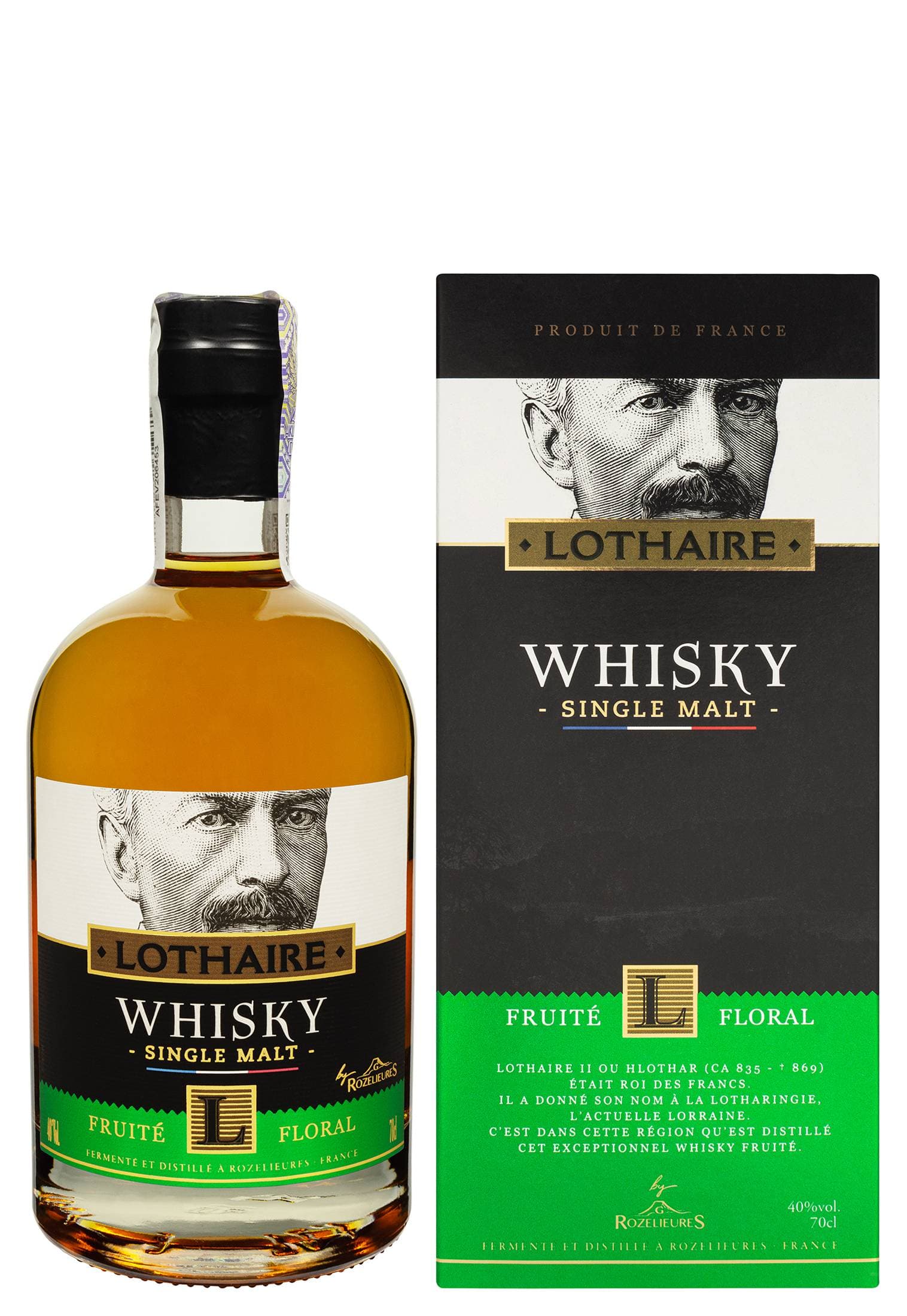Віскі Lothaire Single Malt у коробці 0.7 л - зображення 1