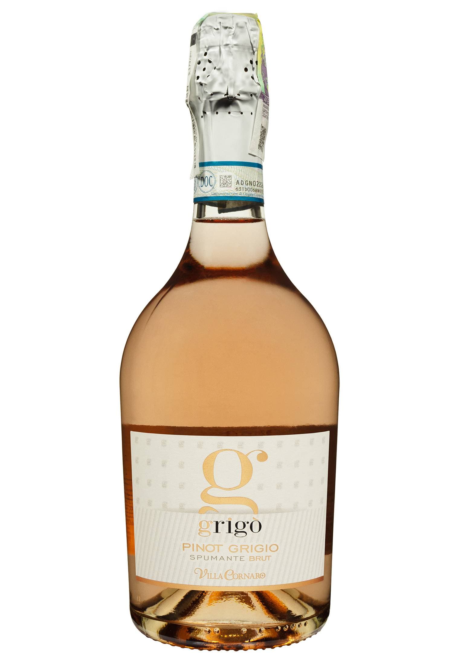 Villa Cornaro Pinot Grigio Blush Brut Delle Venezie Рожеве Сухе 0.75 л - зображення 1
