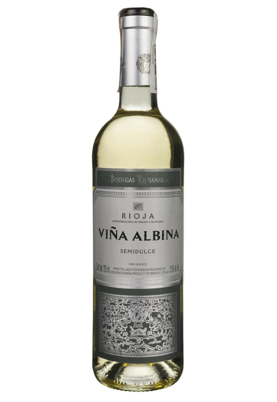 Vina Albina Semidulce Біле Напівсолодке 0.75 л - зображення 2