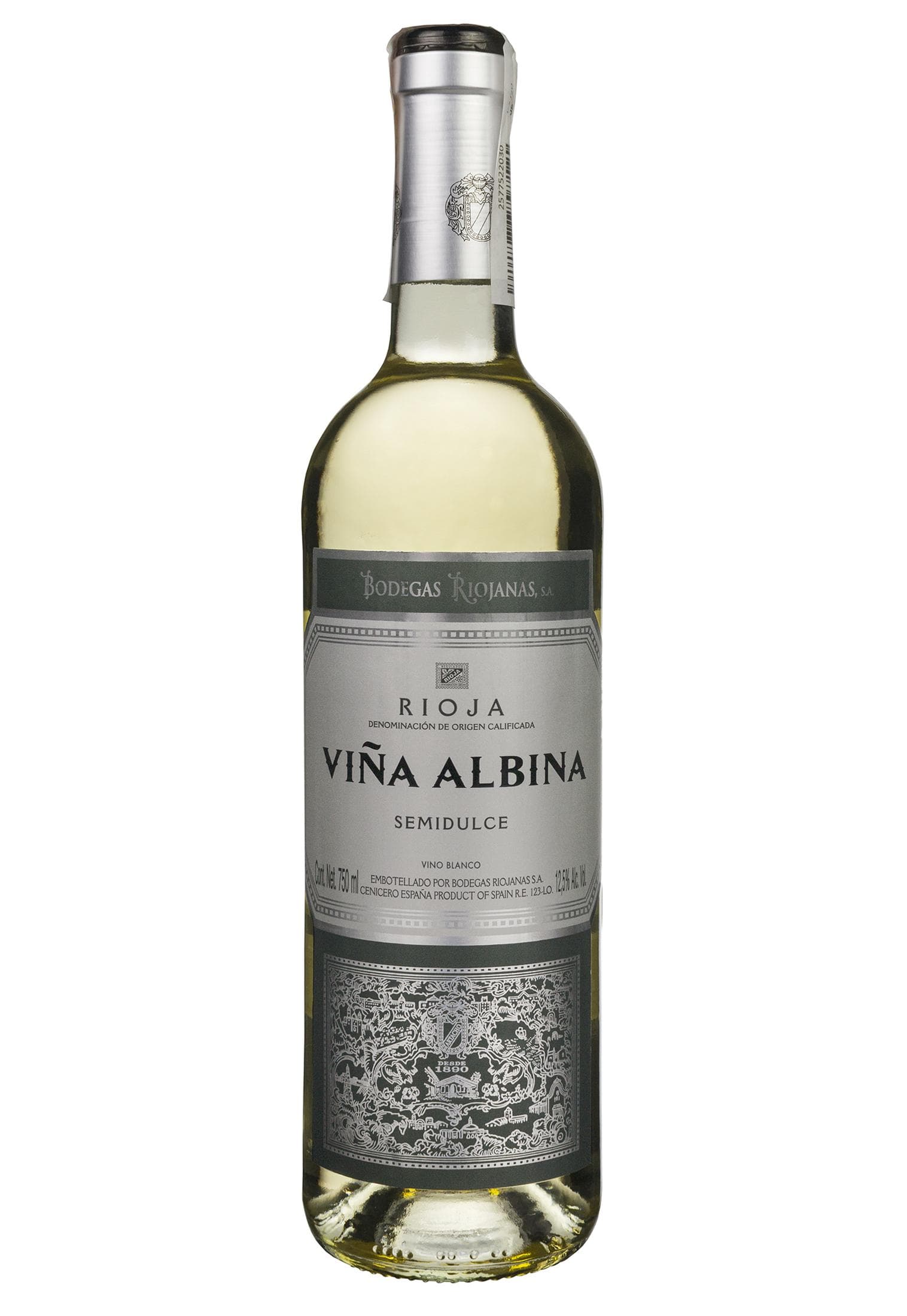 Vina Albina Semidulce Біле Напівсолодке 0.75 л - зображення 1
