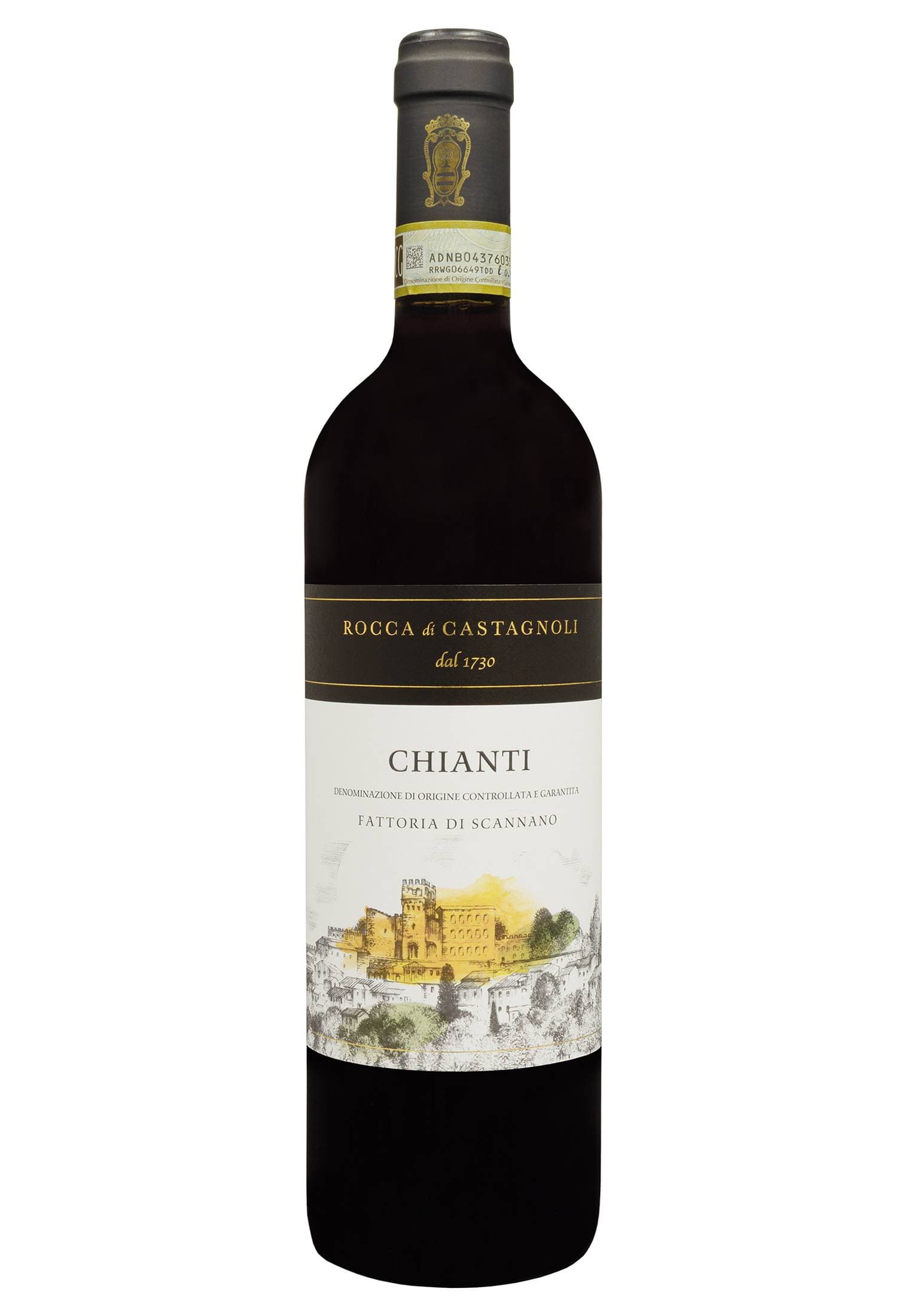Chianti Fattoria Di Scannano DOCG Rocca di Castagnoli 2024 Червоне Сухе 0.75 л - зображення 1