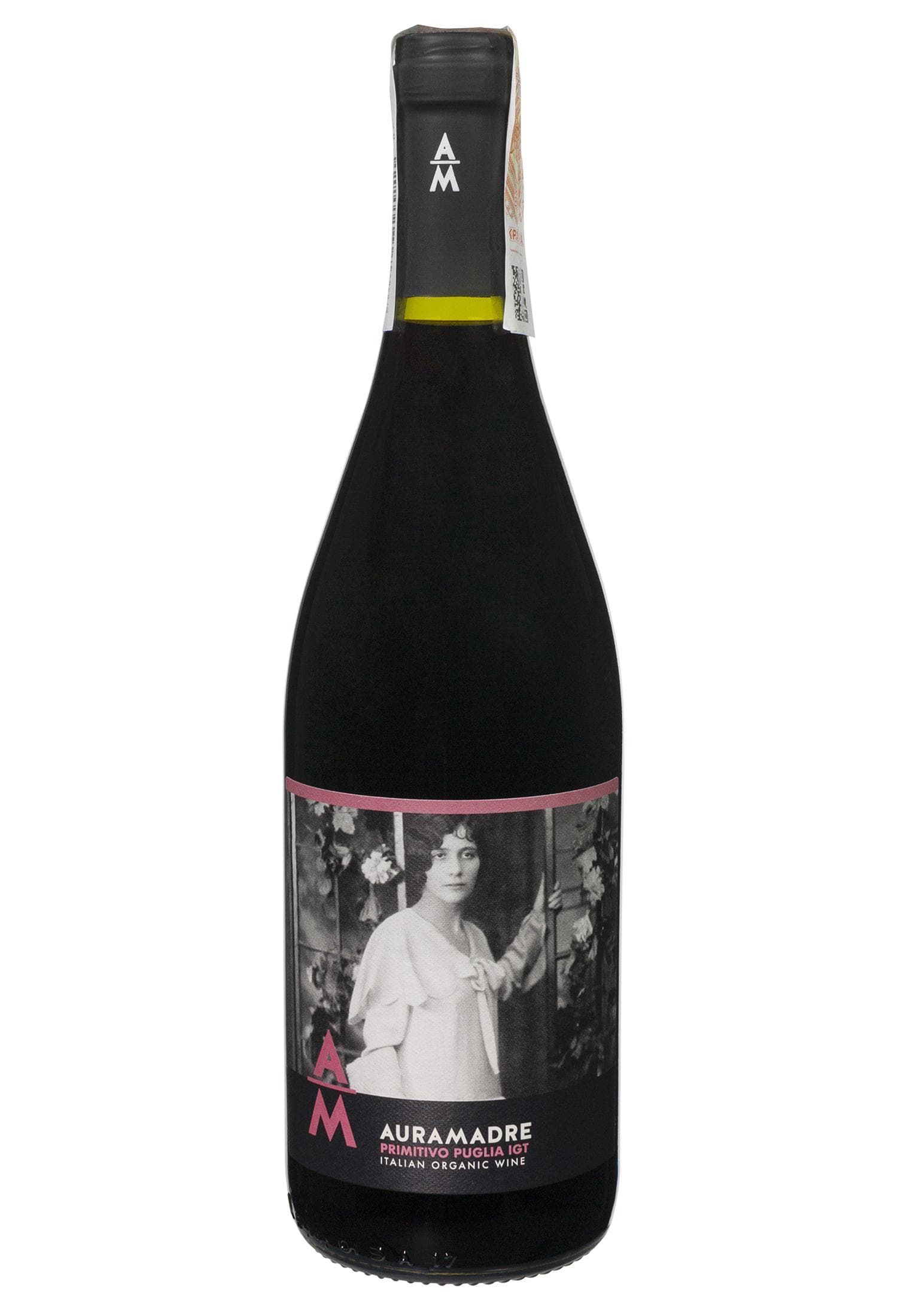 Auramadre Primitivo Puglia BIO IGT Червоне Сухе 0.75 л - зображення 1