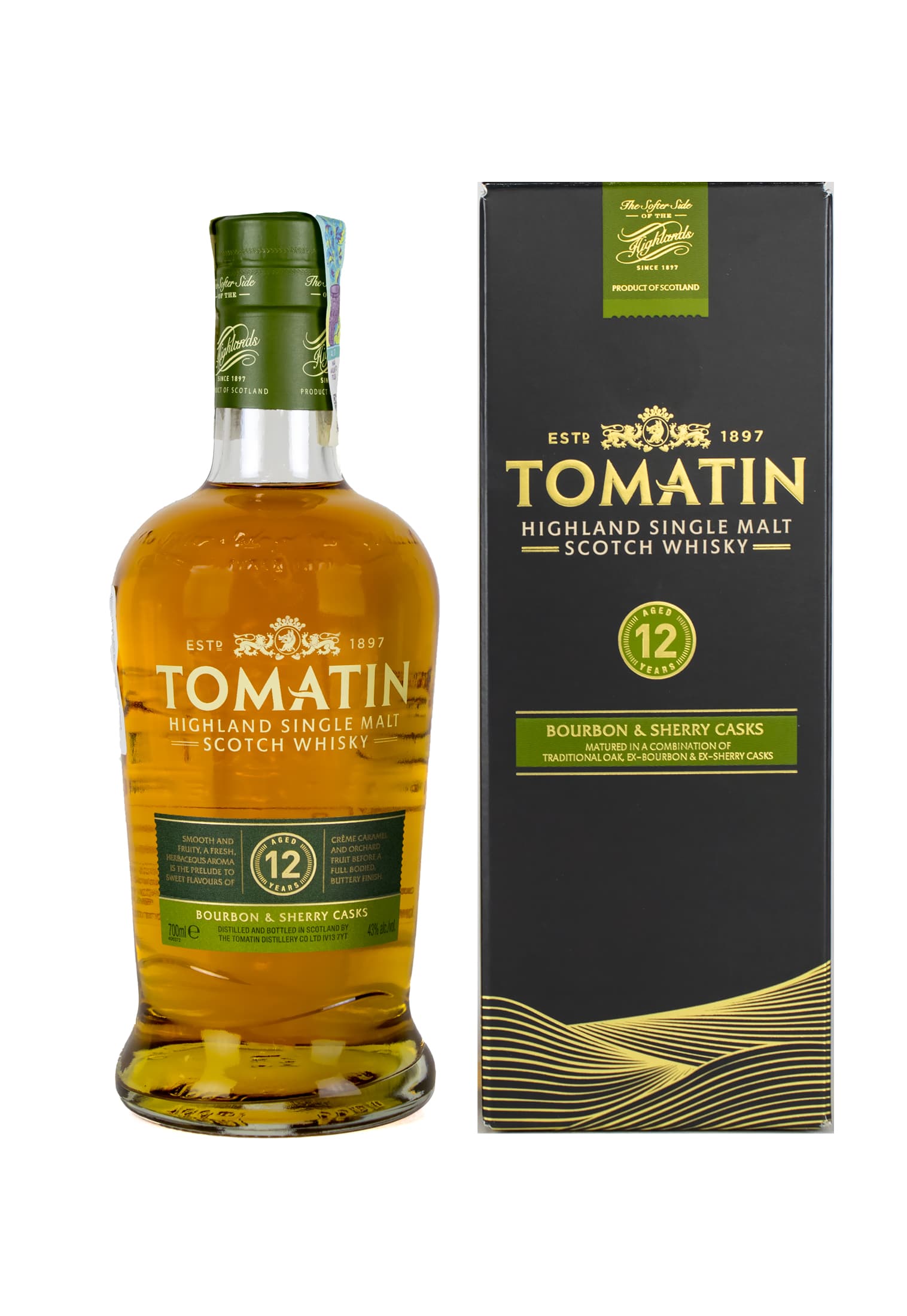 Віскі Tomatin 12 y.o. 0.7 л - зображення 2