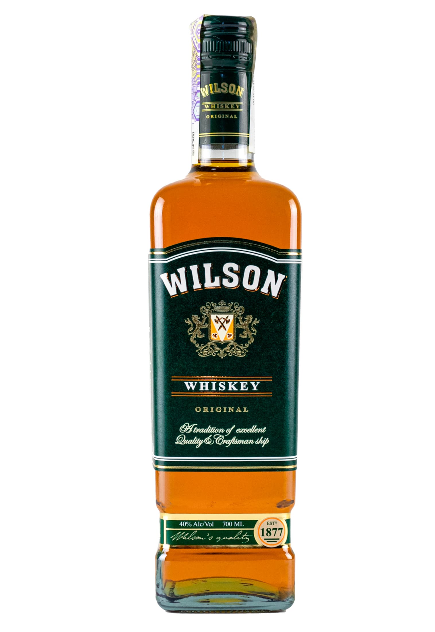 Віскі Wilson 3 роки 0.7 л - зображення 1