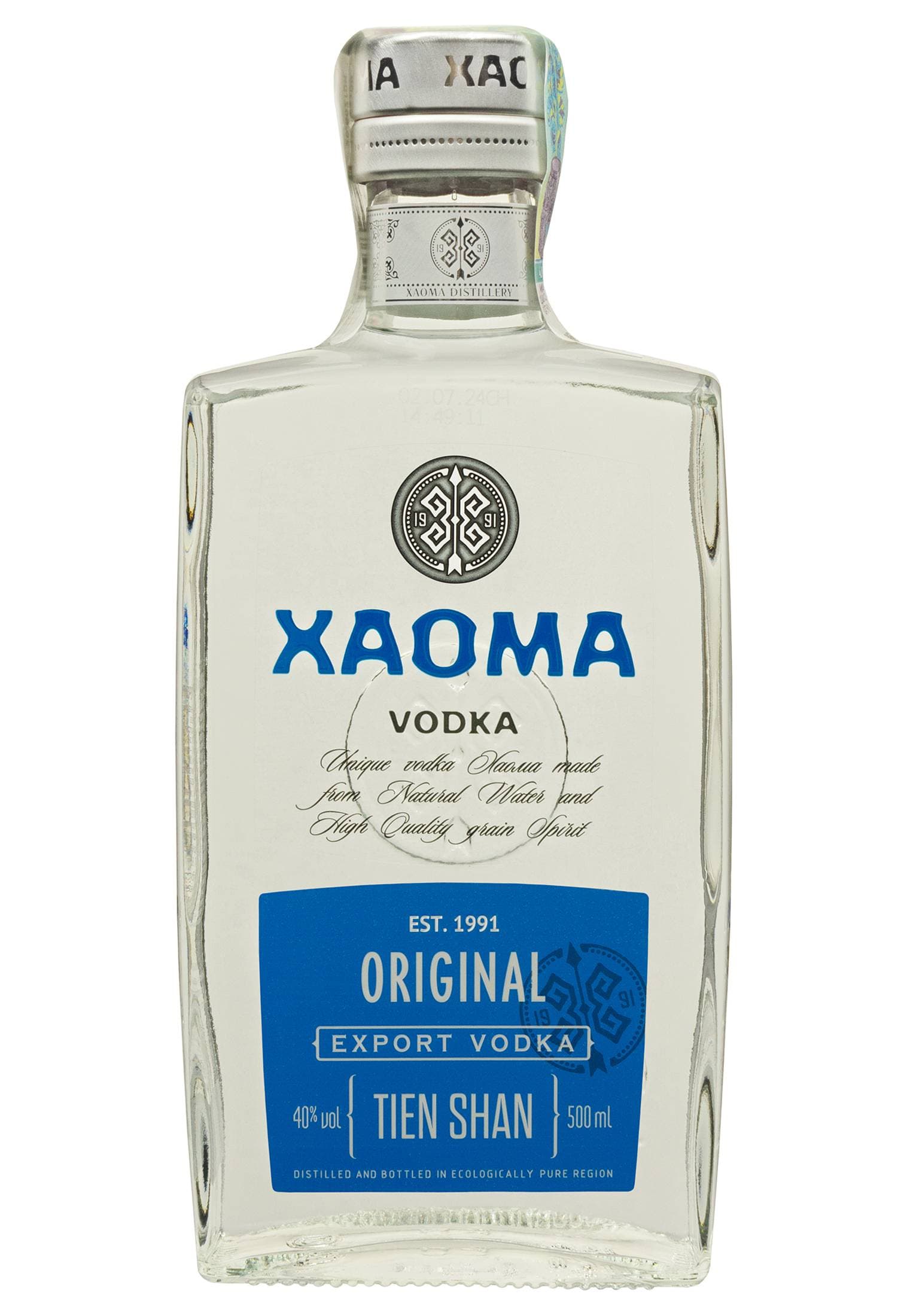 Горілка Xaoma Original Tien Shan 0.5 л - зображення 1
