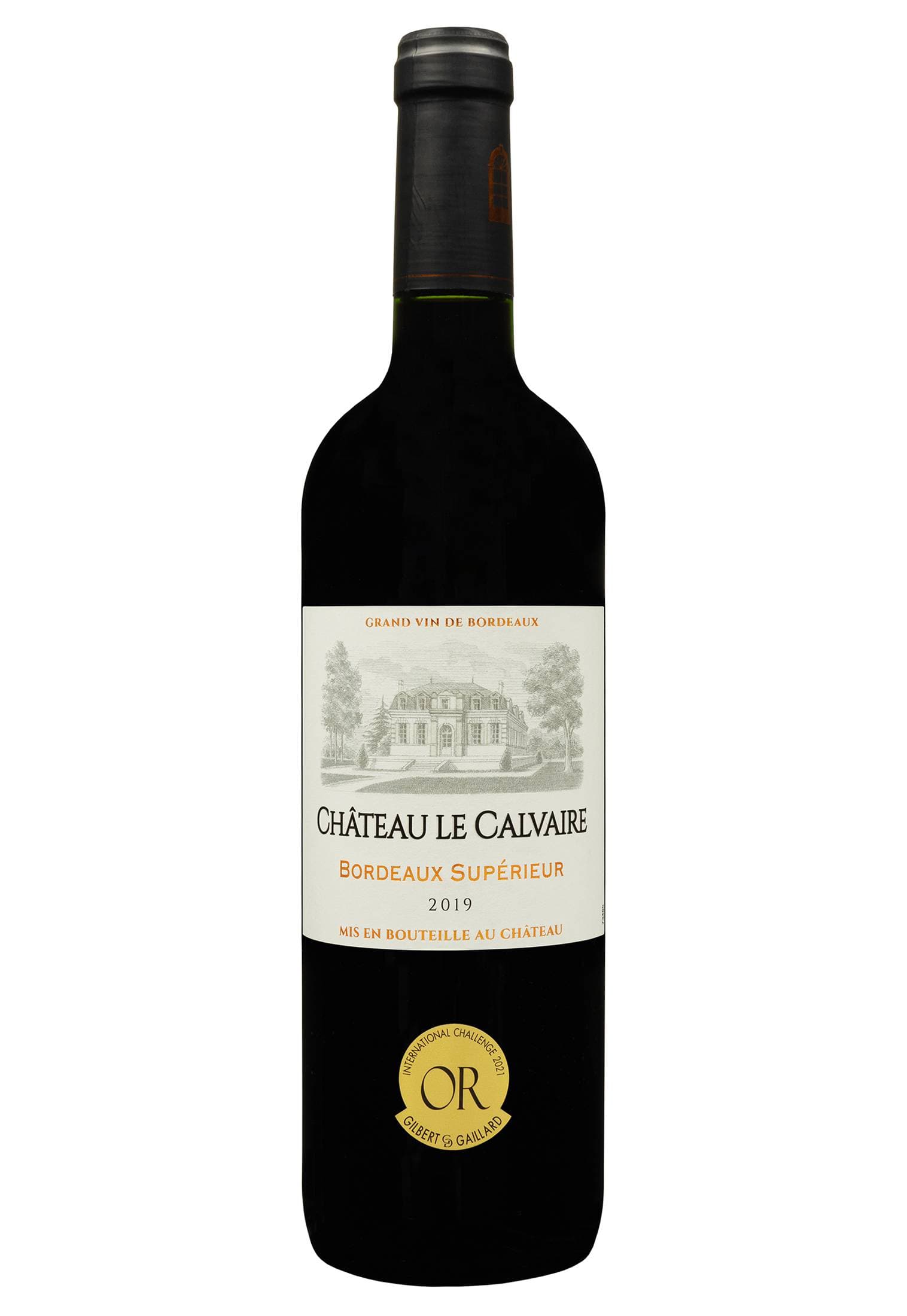 Chateau Le Calvaire 2019 Bordeaux Superieur Червоне Сухе 0.75 л - зображення 1
