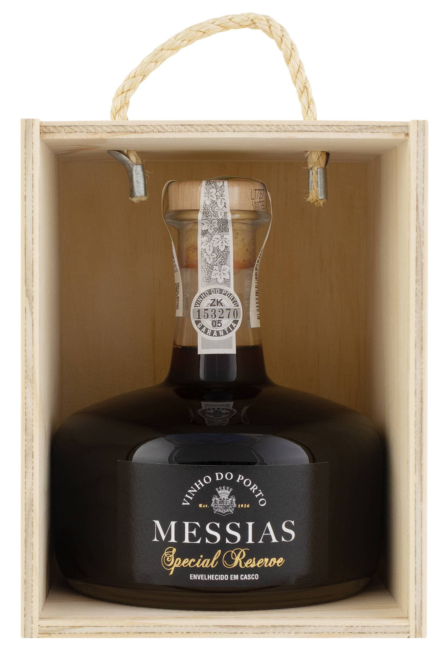 Портвейн Porto Messias Special Reserve Decanter в дерев. коробці 0.75 л - зображення 1