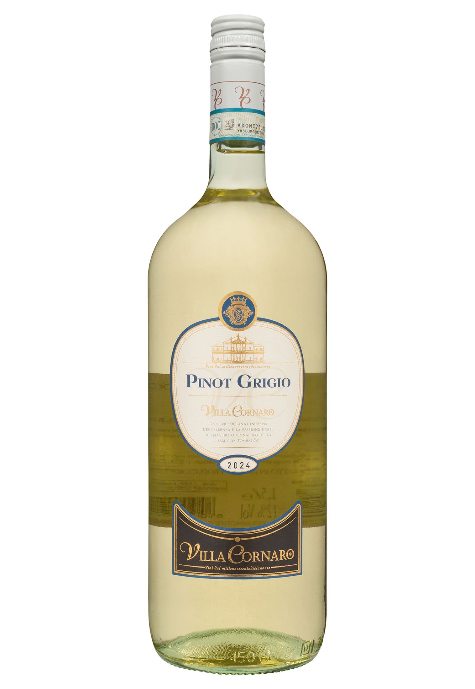 Villa Cornaro Pinot Grigio Біле Сухе 1.5 л - зображення 1