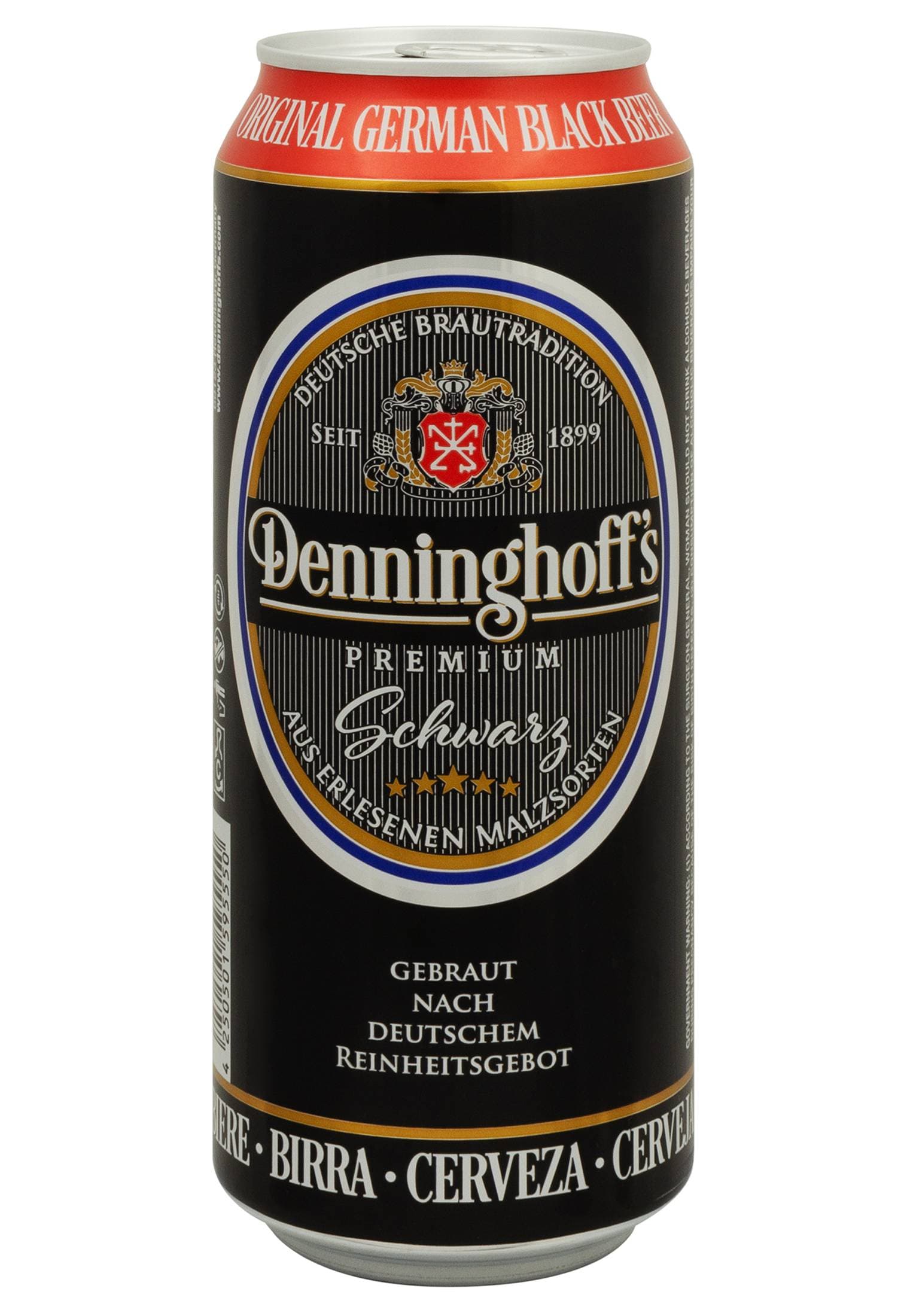 Пиво Denninghoff's Schwarz темне з/б 0.5 л - зображення 1