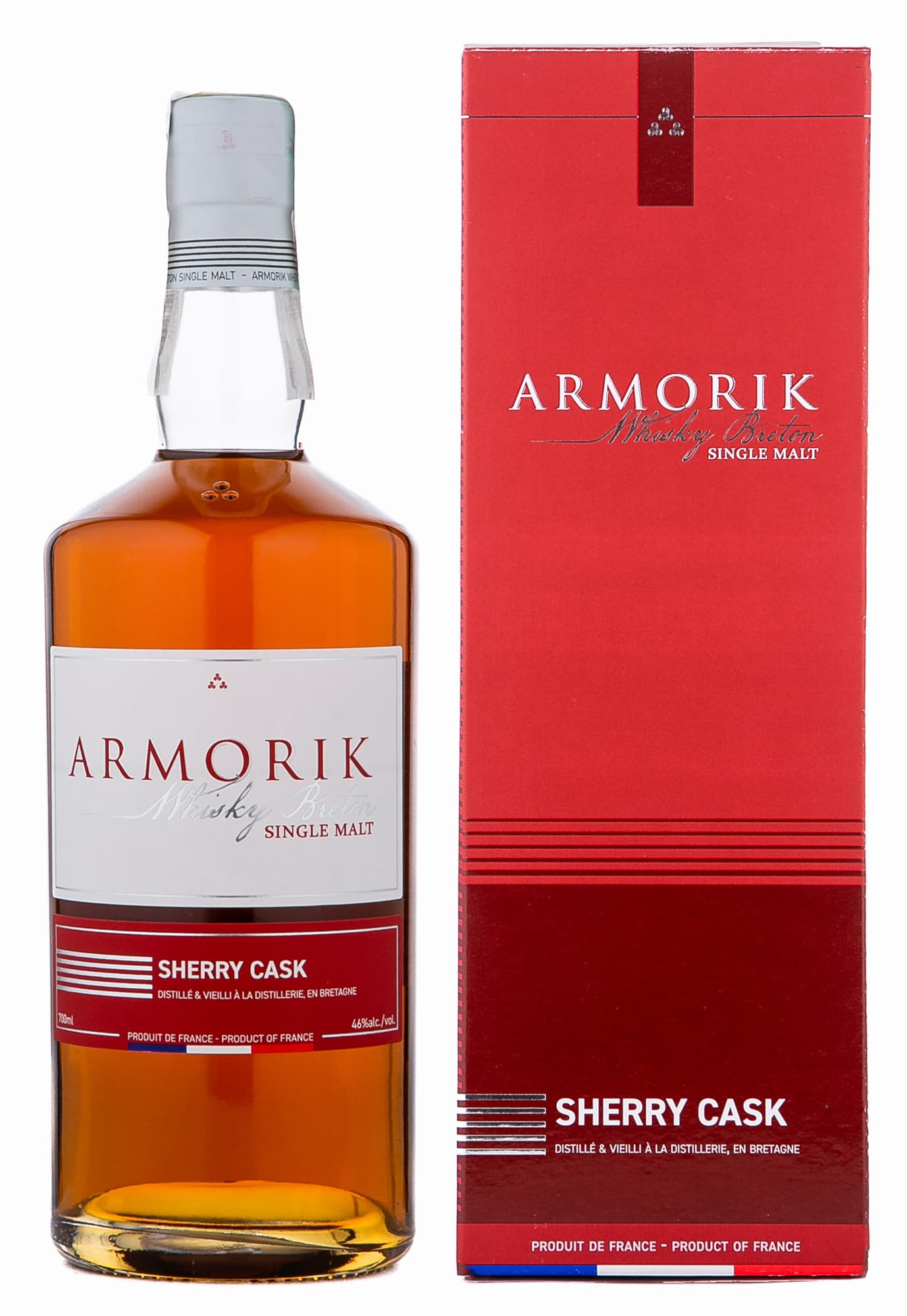 Віскі Armorik Sherry Cask Single Malt в коробці 0.7 л - зображення 1