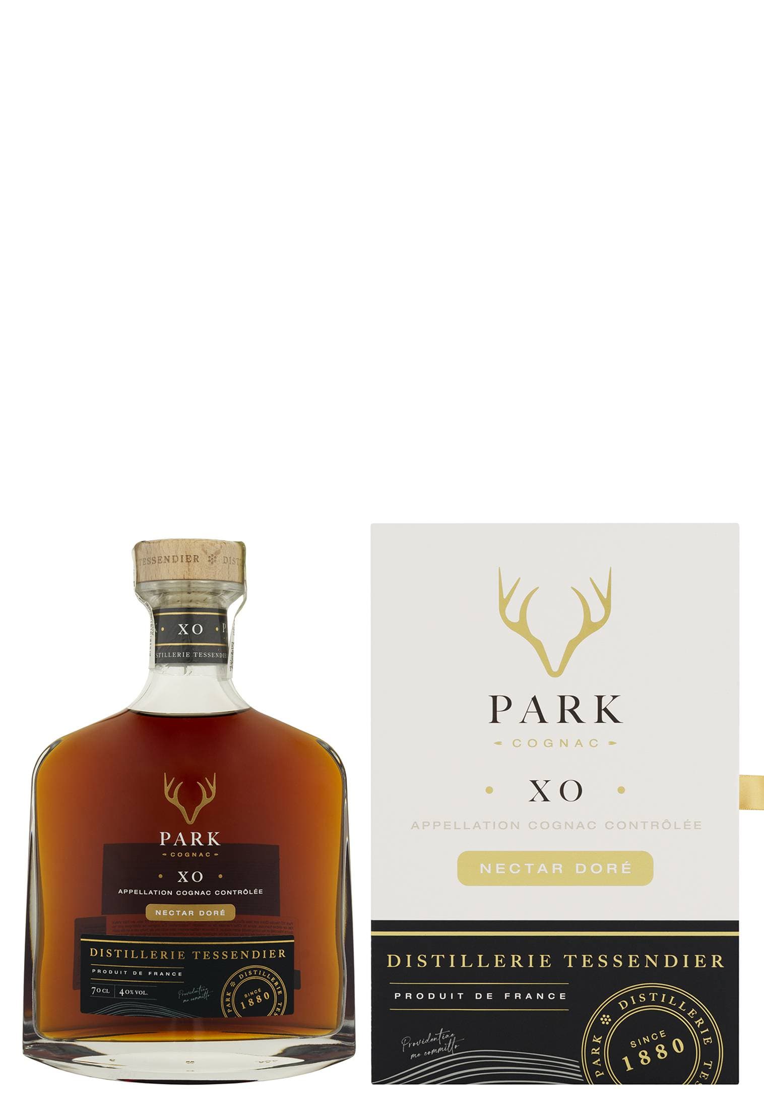 Коньяк Park XO Nectar Dore в коробці 0.7 л - зображення 1