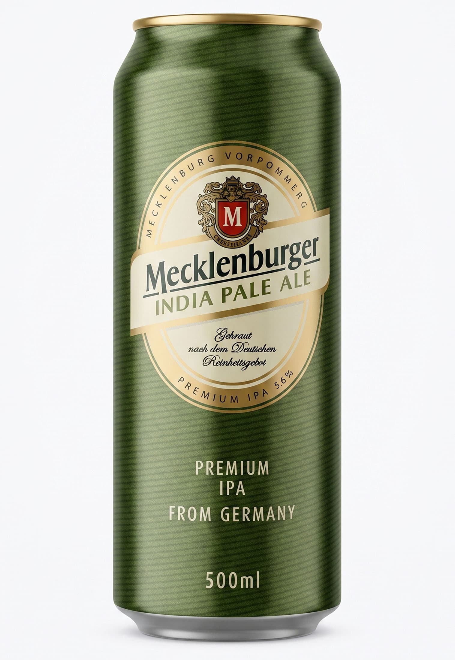 Пиво Mecklenburger India Pale Ale світле фільтроване з/б 0.5 л - зображення 1