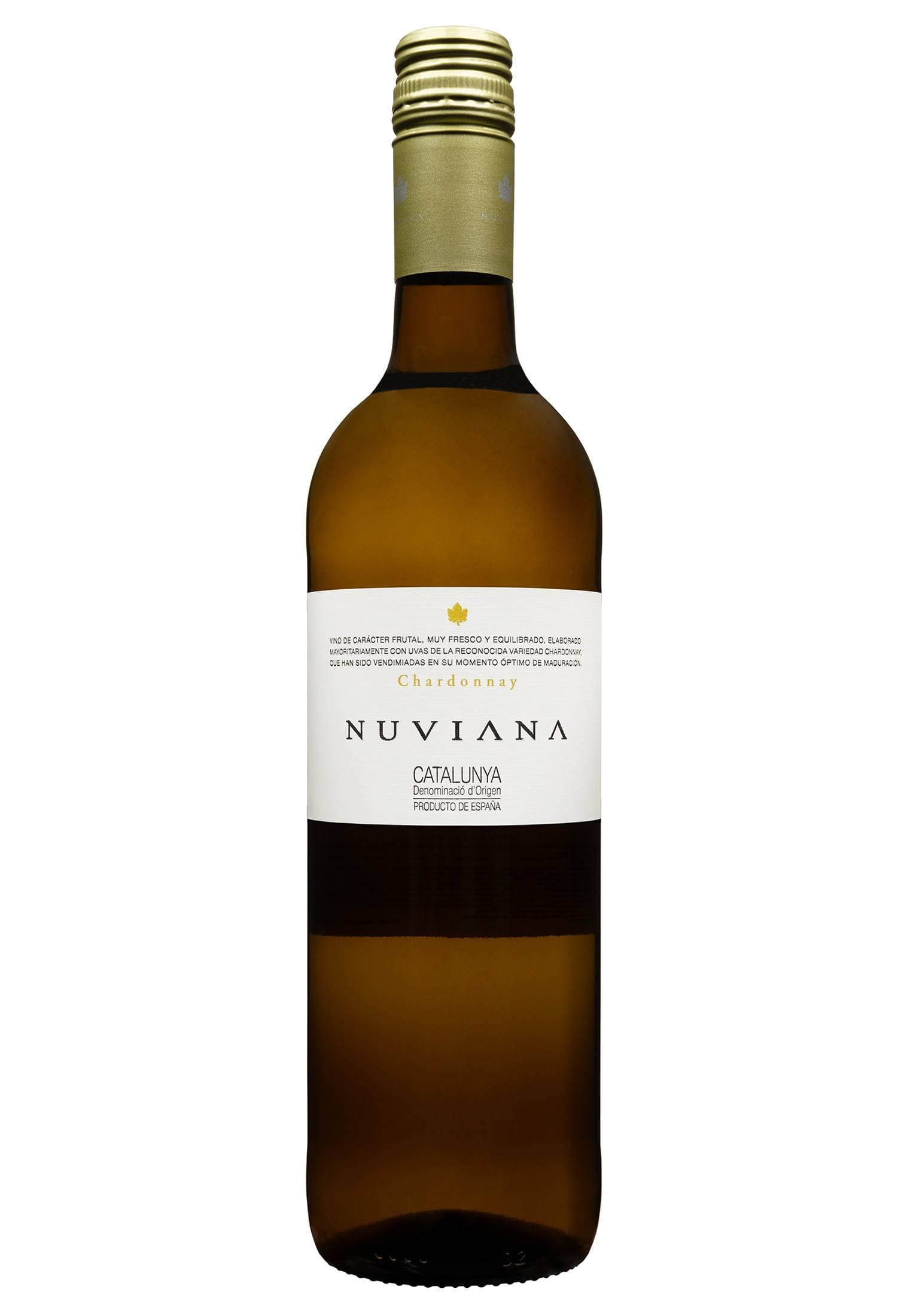 Nuviana Chardonnay Біле Сухе 0.75 л - зображення 1