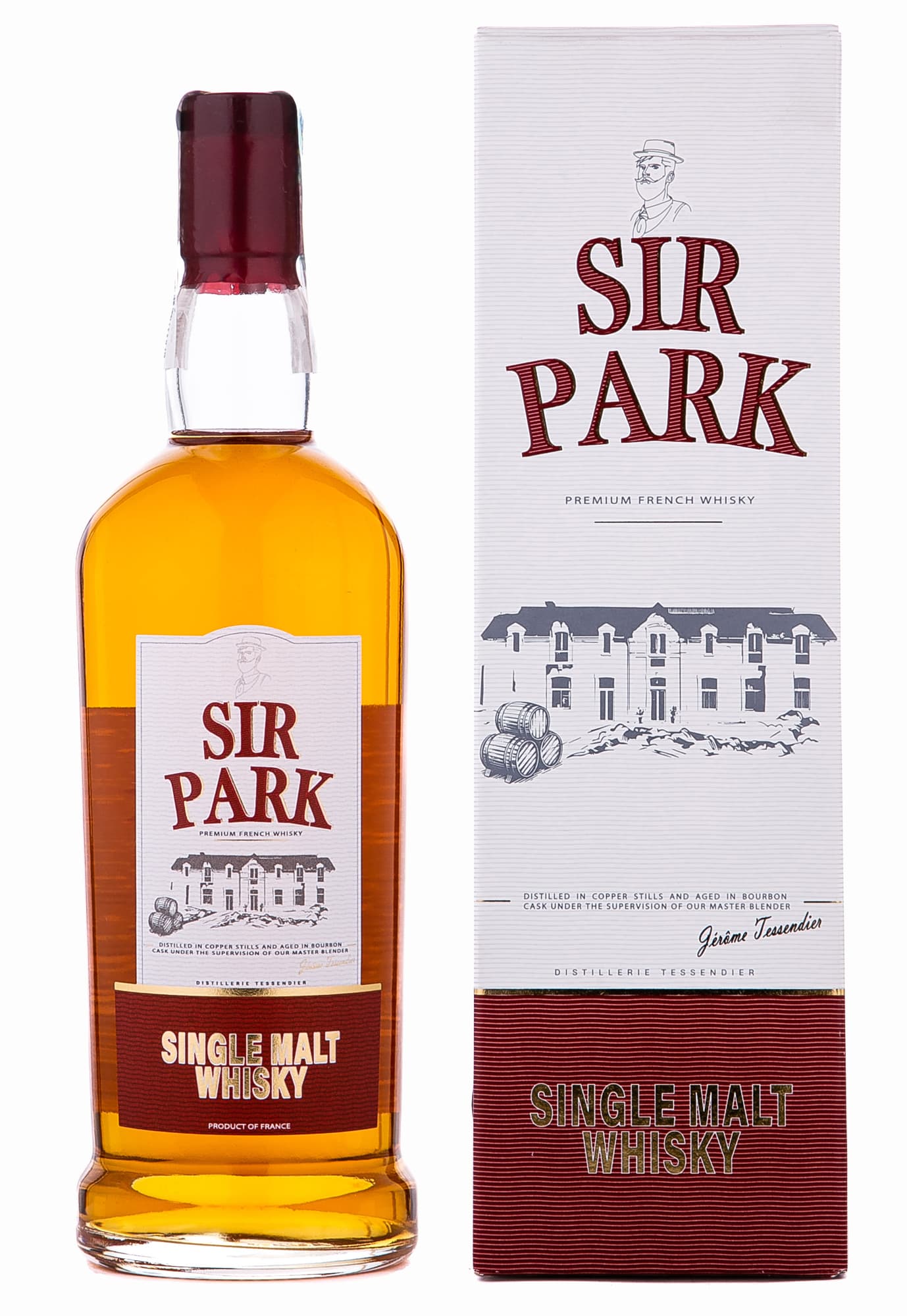 Віскі Sir Park Single Malt в коробці 0.7 л - зображення 1