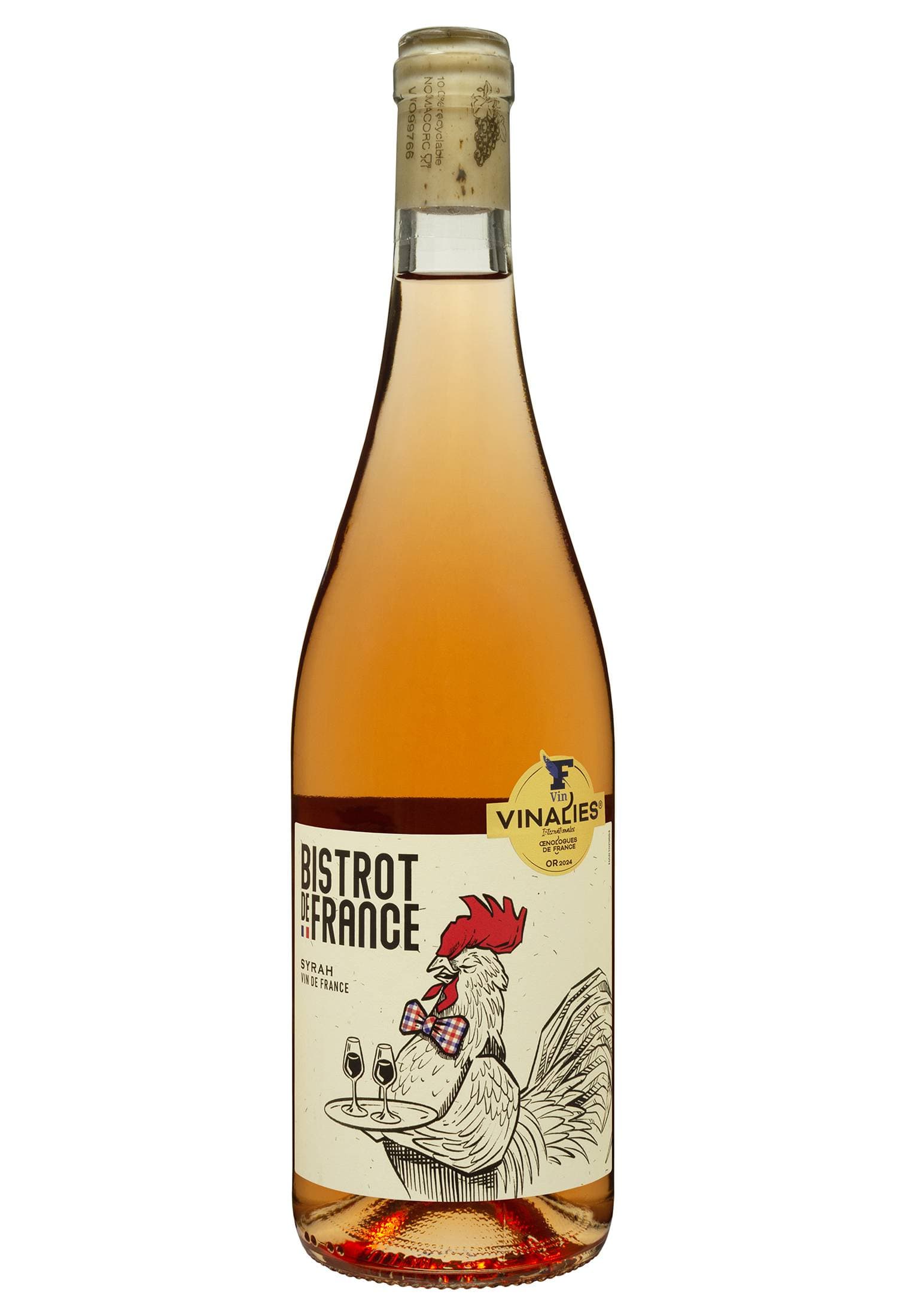 Bistrot de France Syrah Рожеве Сухе 0.75 л - зображення 1