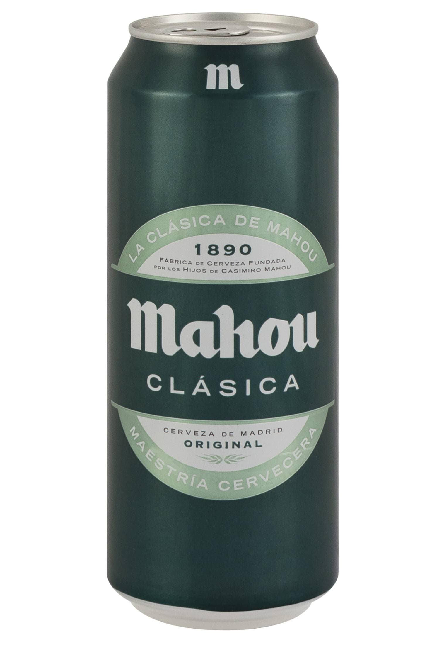 Пиво Mahou Clasica Original світле фільтр.пастериз. з/б 0.5 л - зображення 1