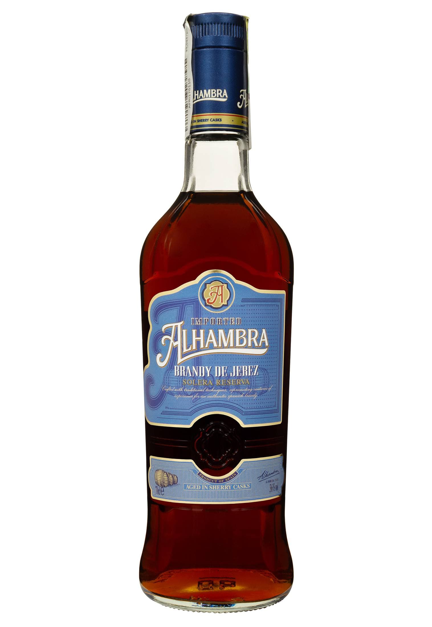 Бренді Alhambra de Jerez Solera Reserva 0.7 л - зображення 1