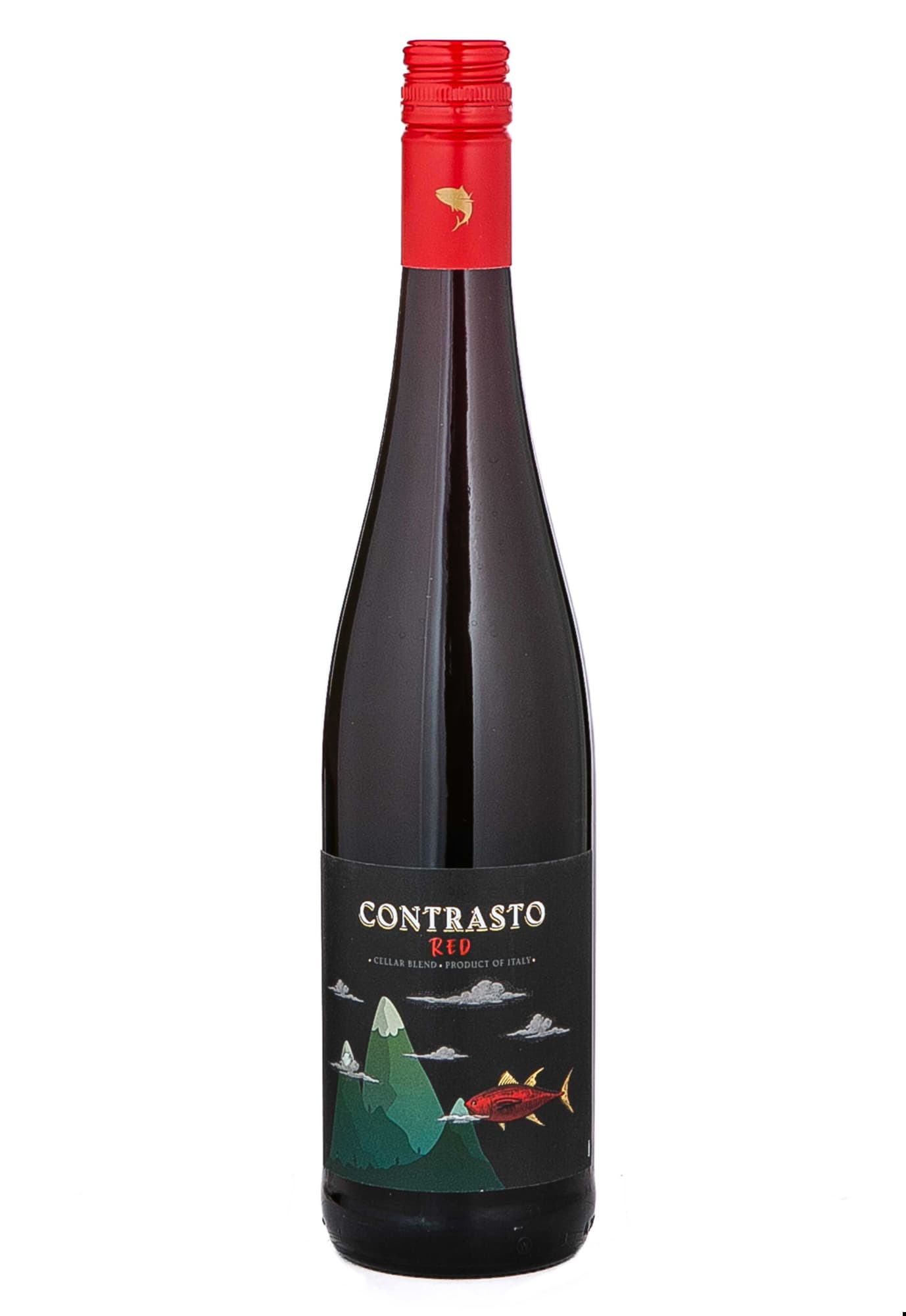 Contrasto Terre Siciliane Rosso Червоне Напівсухе 0.75 л - зображення 1