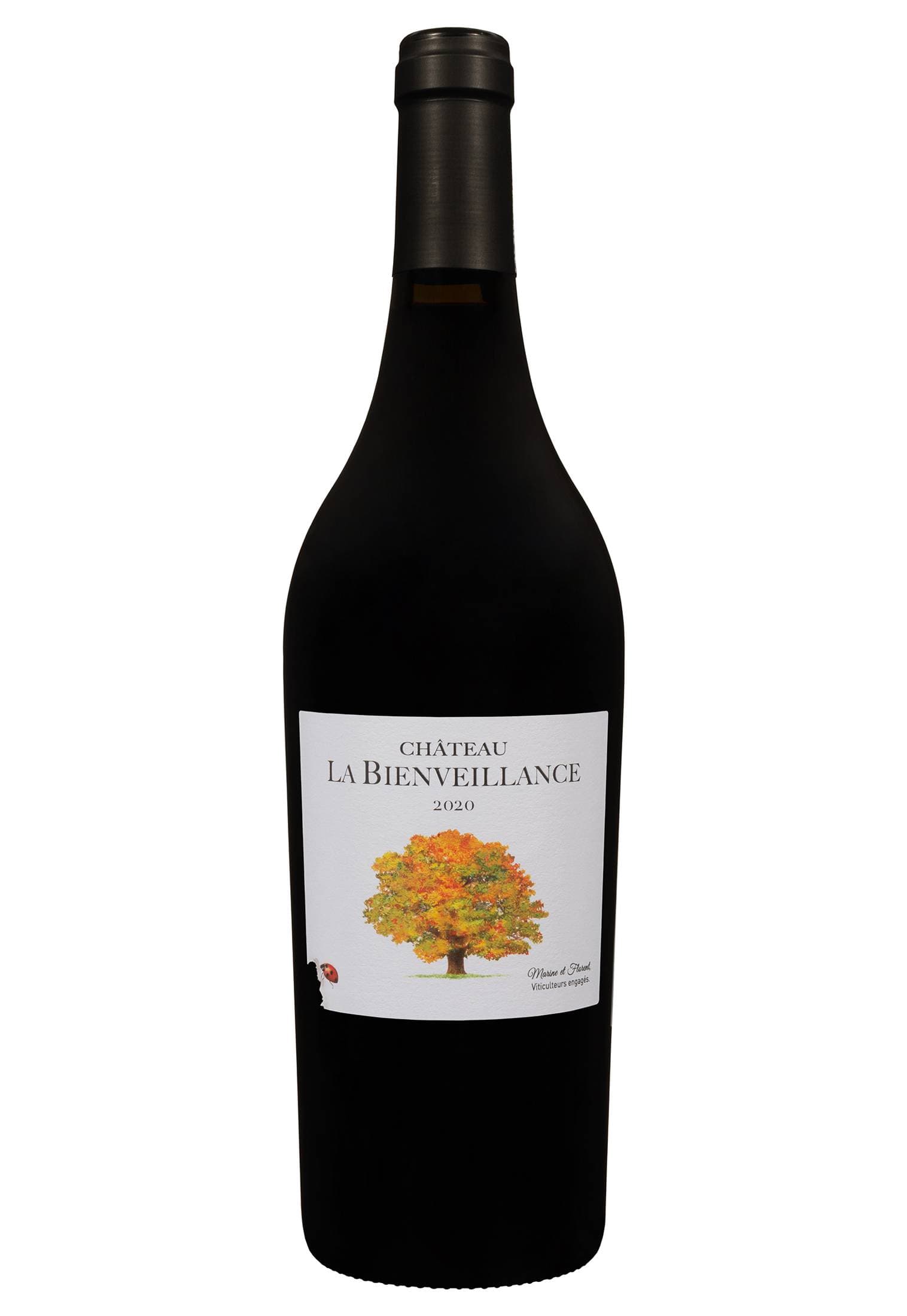 Chateau La Bienveillance Merlot-Cabernet 2020 Червоне Сухе 0.75 л - зображення 1