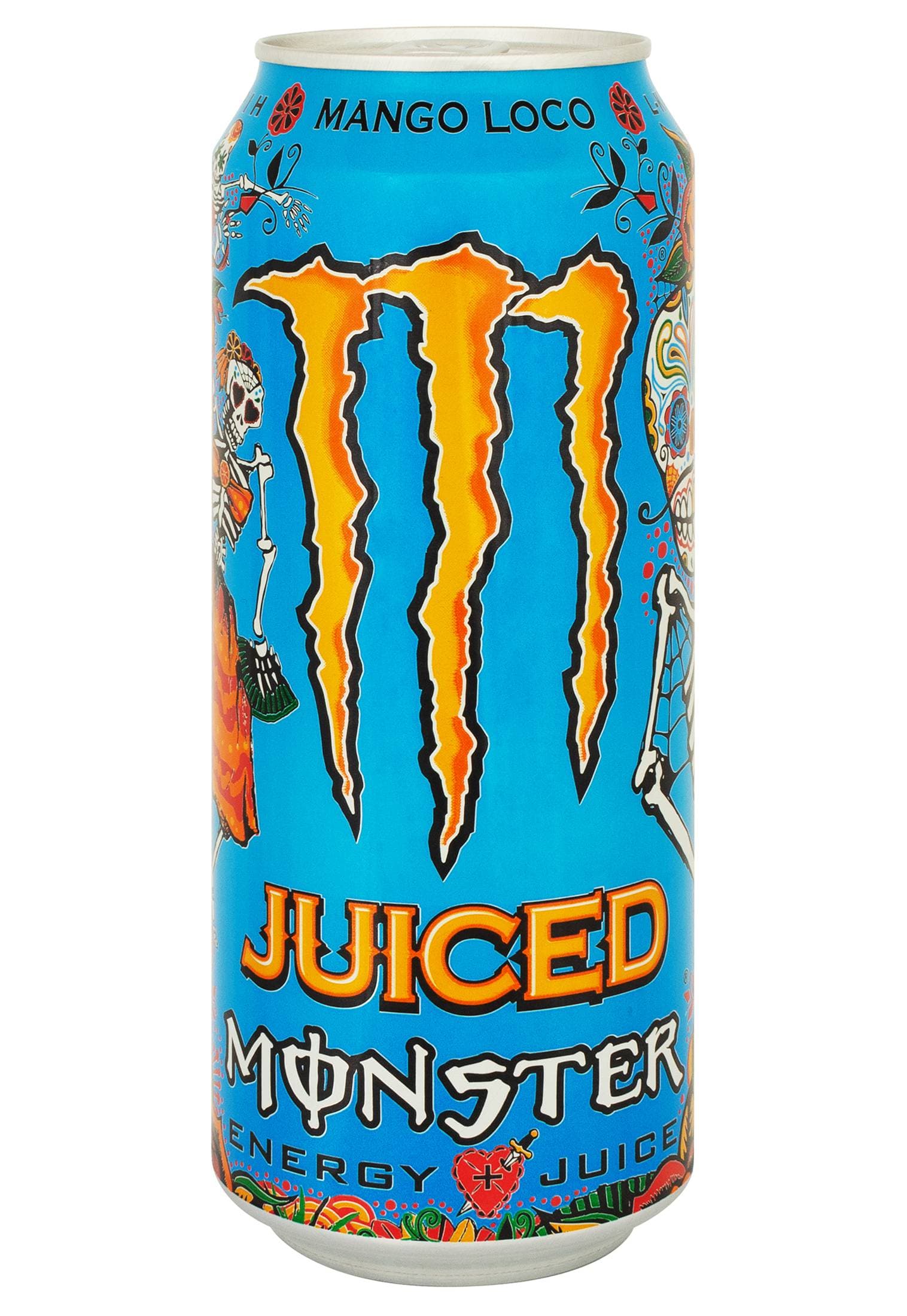 Енергетичний напій Monster Mango Loco Juiced Energy б/а з/б 0.5 л - зображення 1