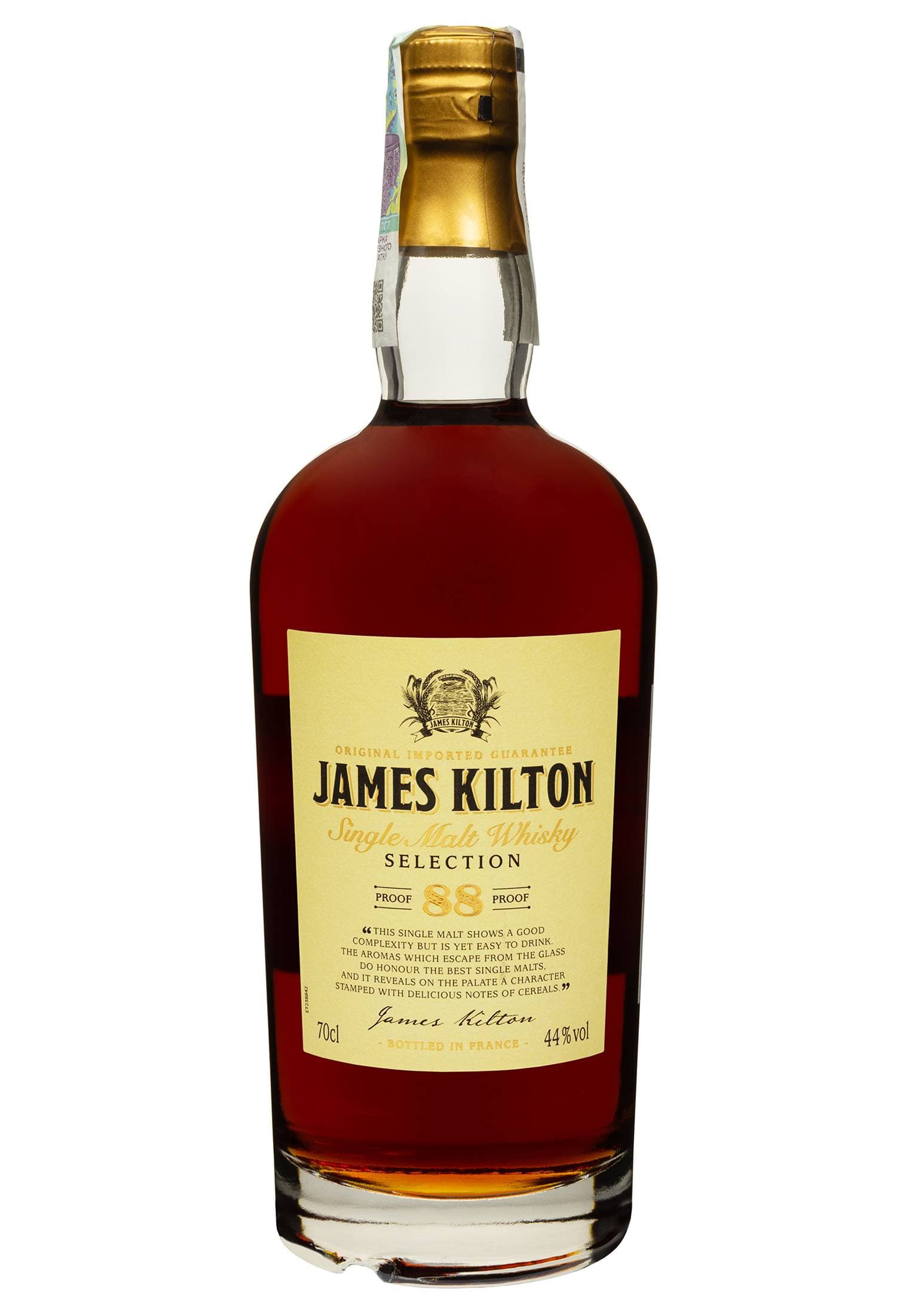 Віскі James Kilton Single Malt 0.7 л - зображення 1