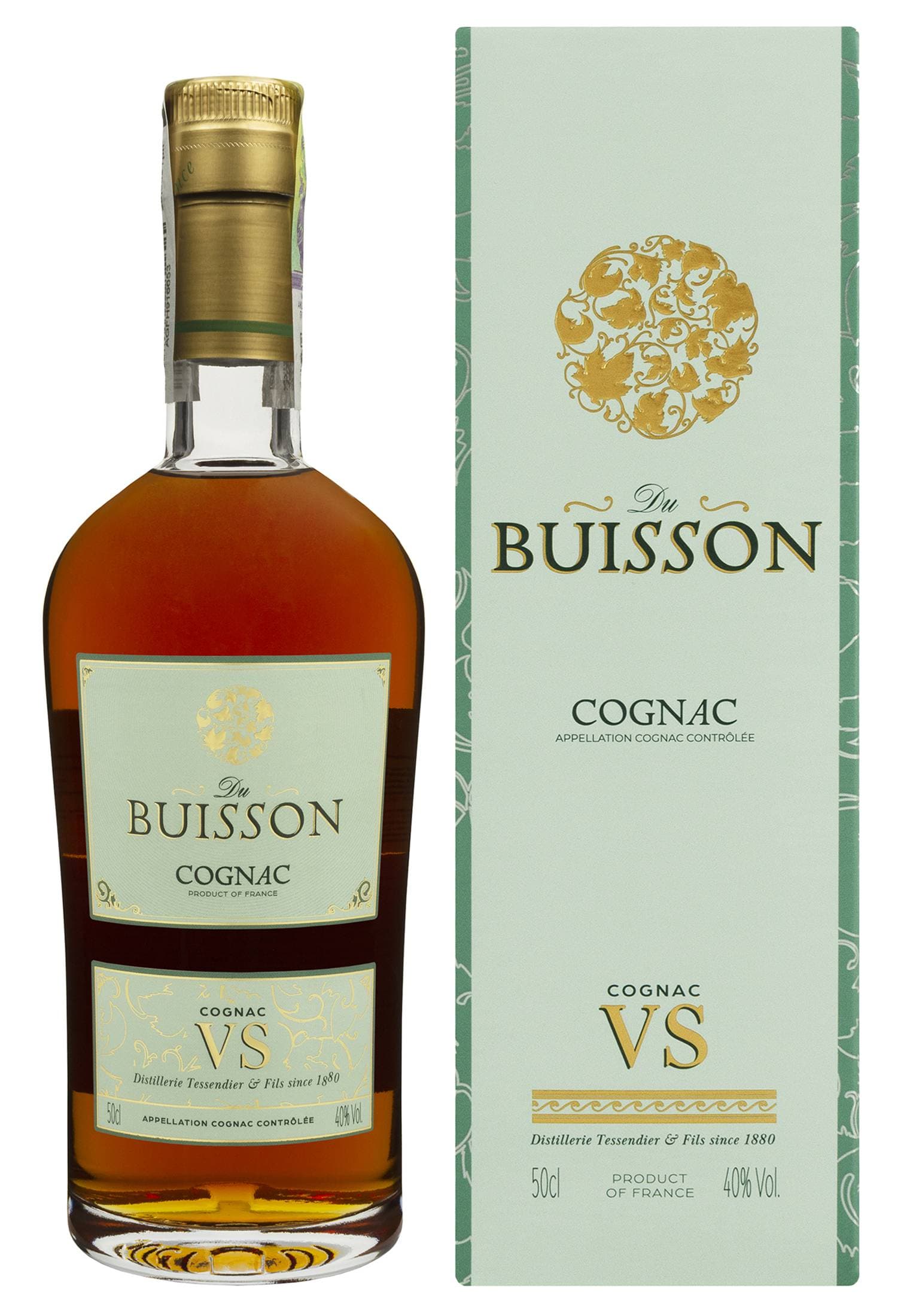 Коньяк Du Buisson VS в коробці 0.5 л - зображення 1