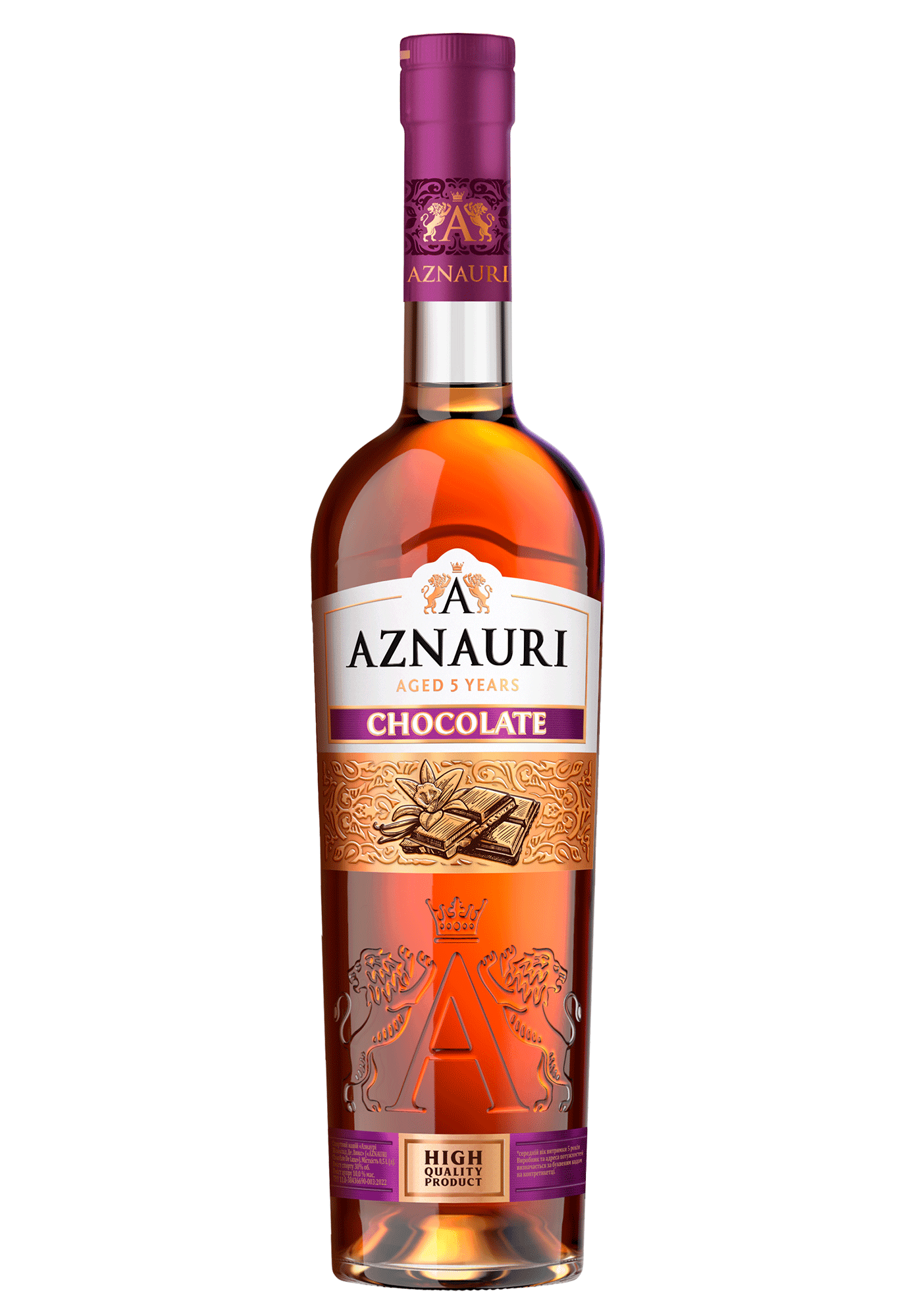 Спиртний напій Aznauri Chocolate De Luxe 0.5 л - зображення 1