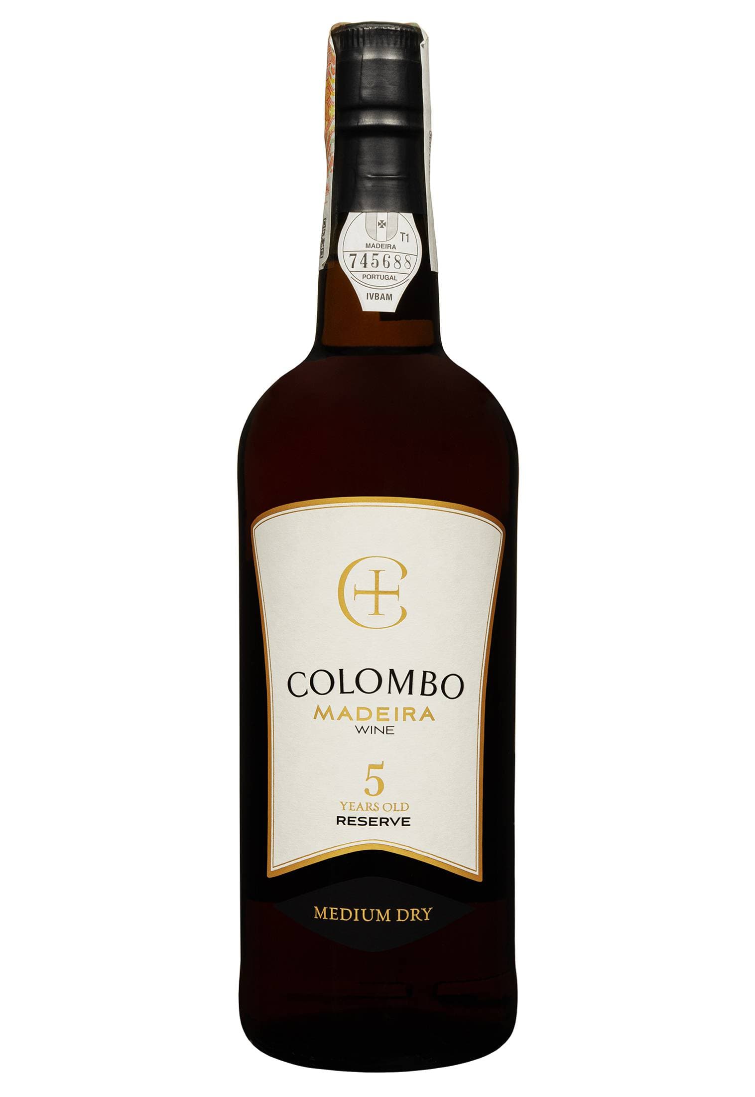 Colombo Madeira Medium Dry Reserve 5 YO Кріплене Біле Напівсухе 0.75 л - зображення 1