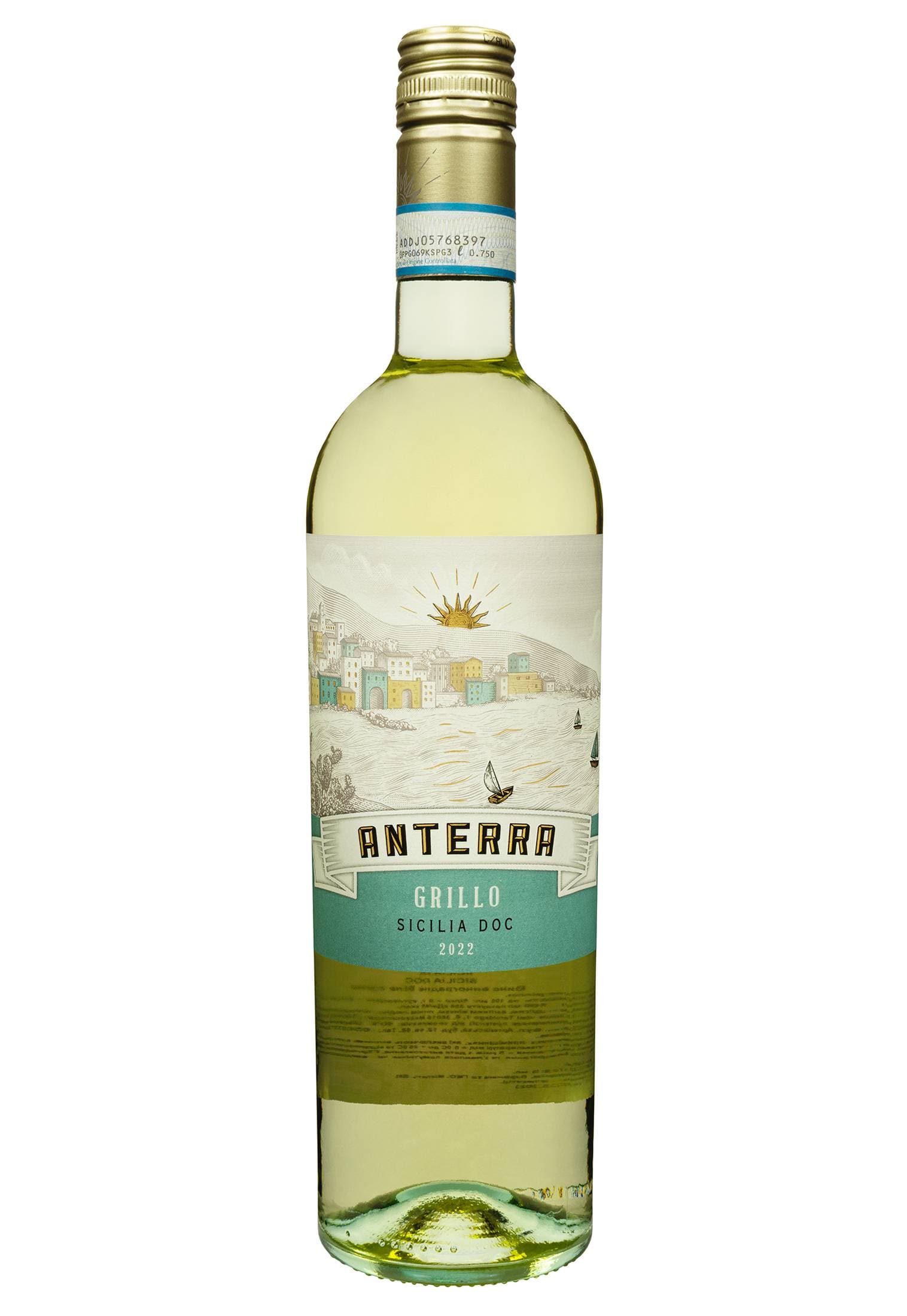 Anterra Grillo Sicilia DOC Біле Сухе 0.75 л - зображення 1