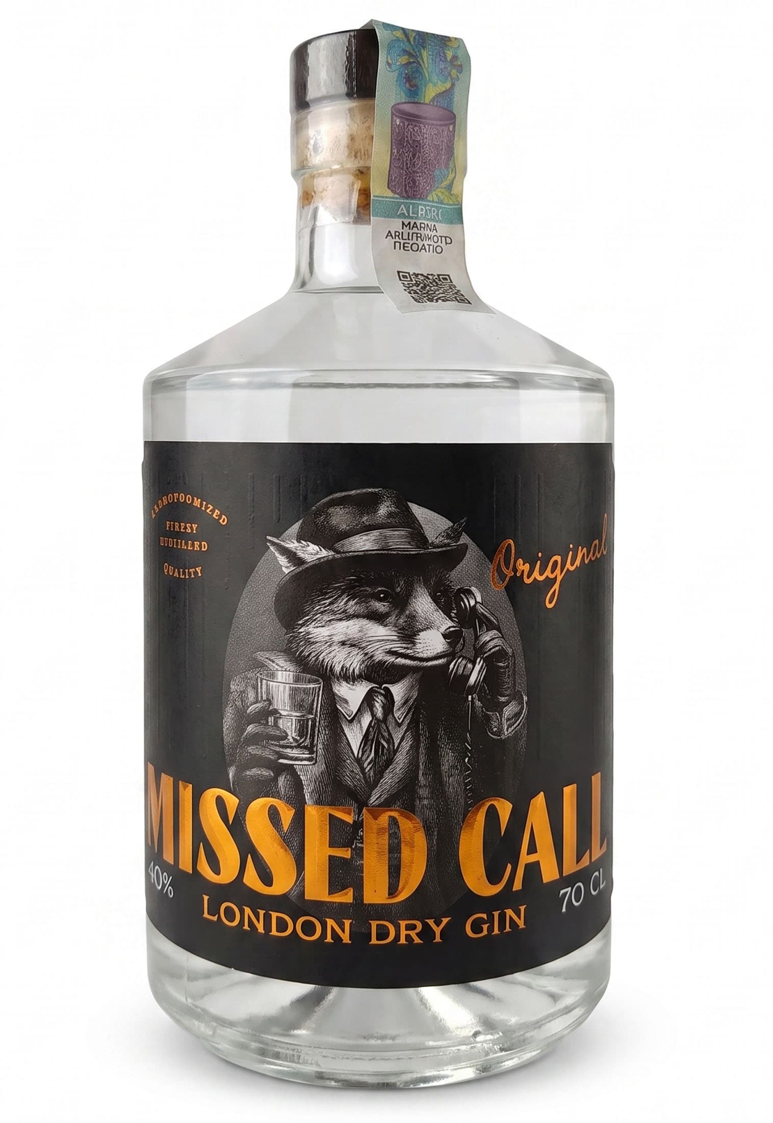 Джин Missed Call London Dry 0.7 л - зображення 1