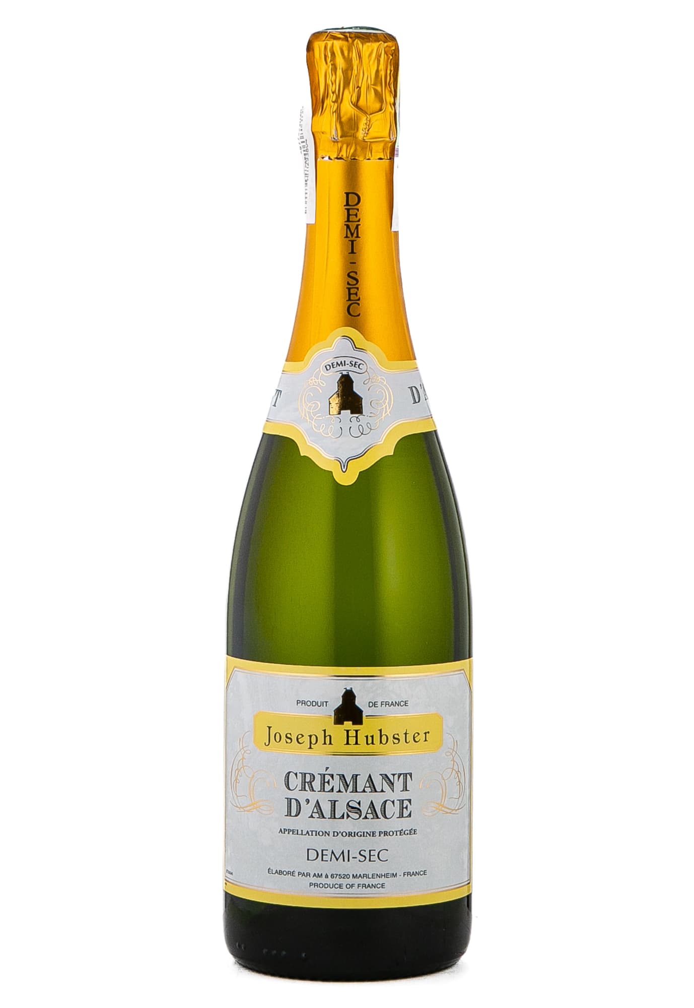 Joseph Hubster Cremant D'Alsace Demi-Sec Біле Напівсухе 0.75 л - зображення 1
