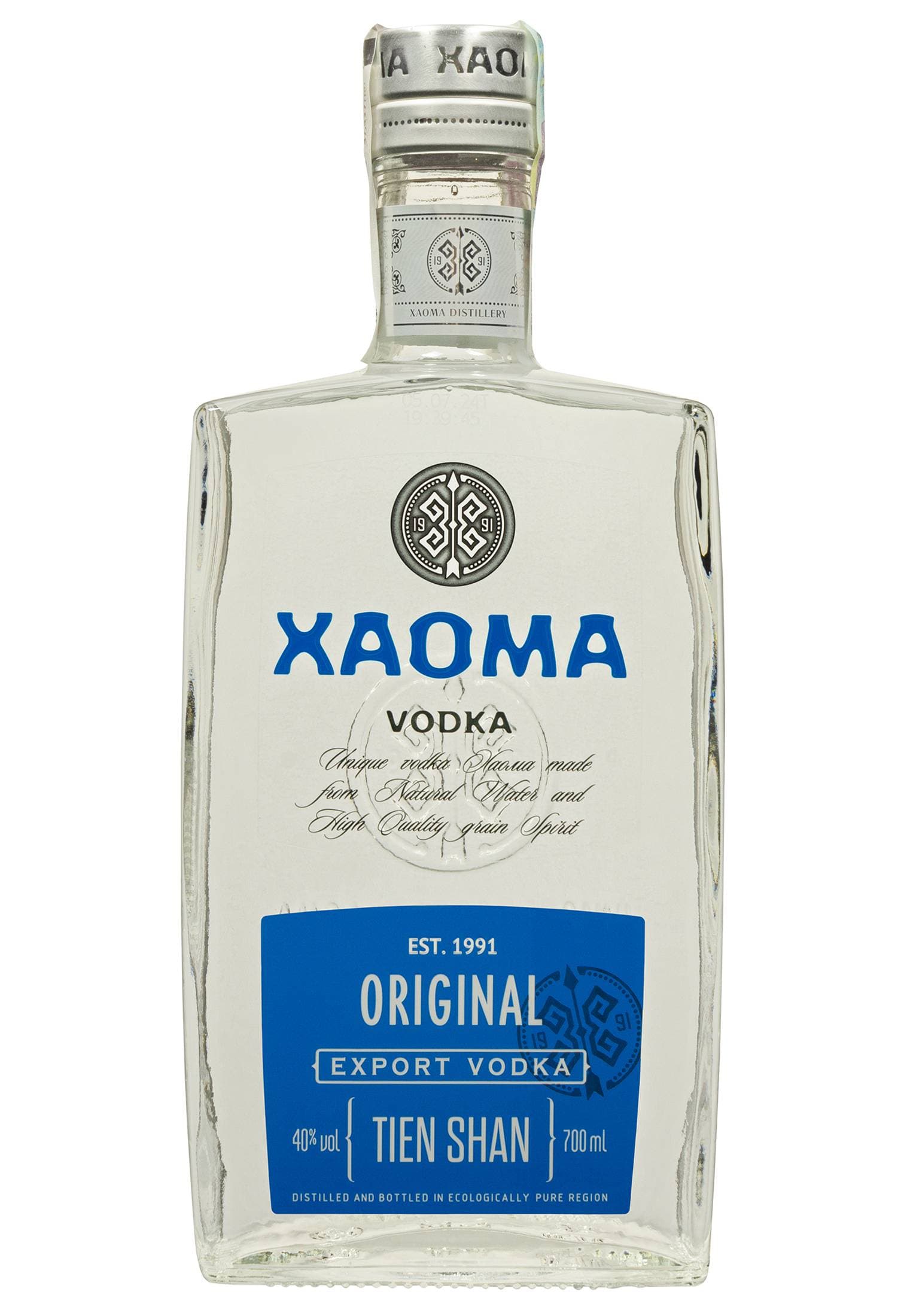Горілка Xaoma Original Tien Shan 0.7 л - зображення 1