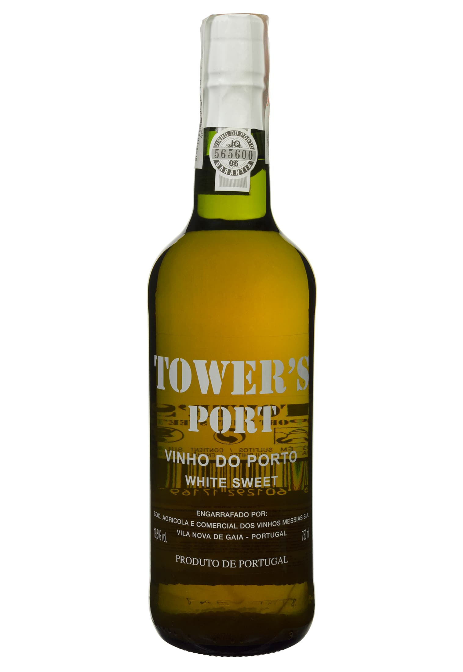 Портвейн Tower's Port Vinho do Porto White Sweet Креплене 0.75 л - зображення 1
