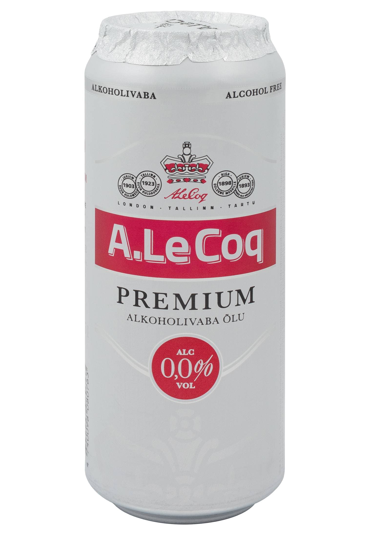 Пиво A Le Cog Premium б/а з/б 0.5 л - зображення 1