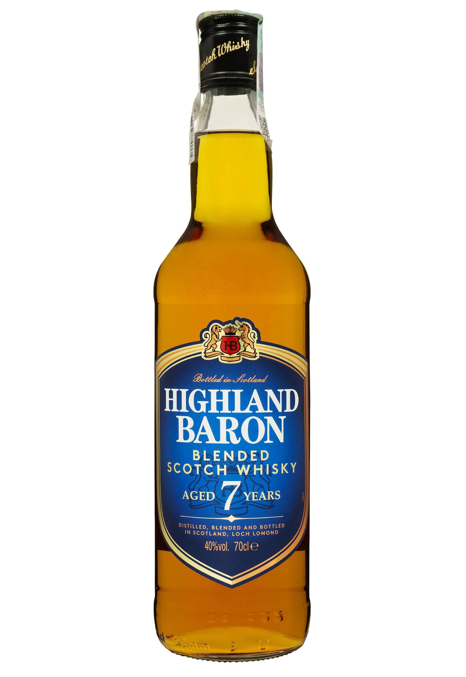 Віскі Highland Baron Blended Scotch 7 YO 0.7 л - зображення 1