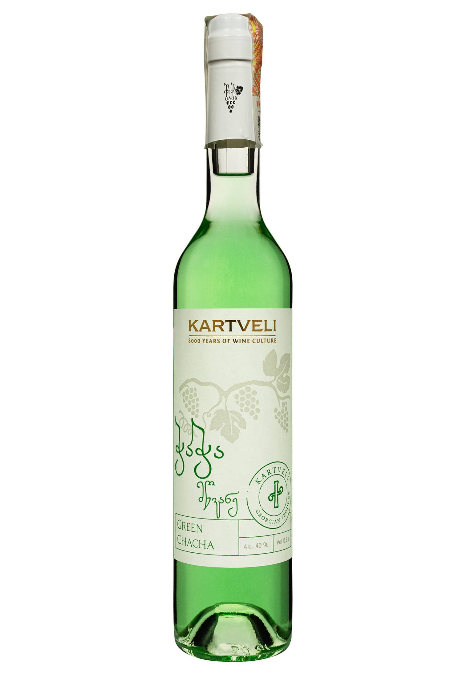 Чача Виноградна Kartveli Chacha Green 0.5 л - зображення 1